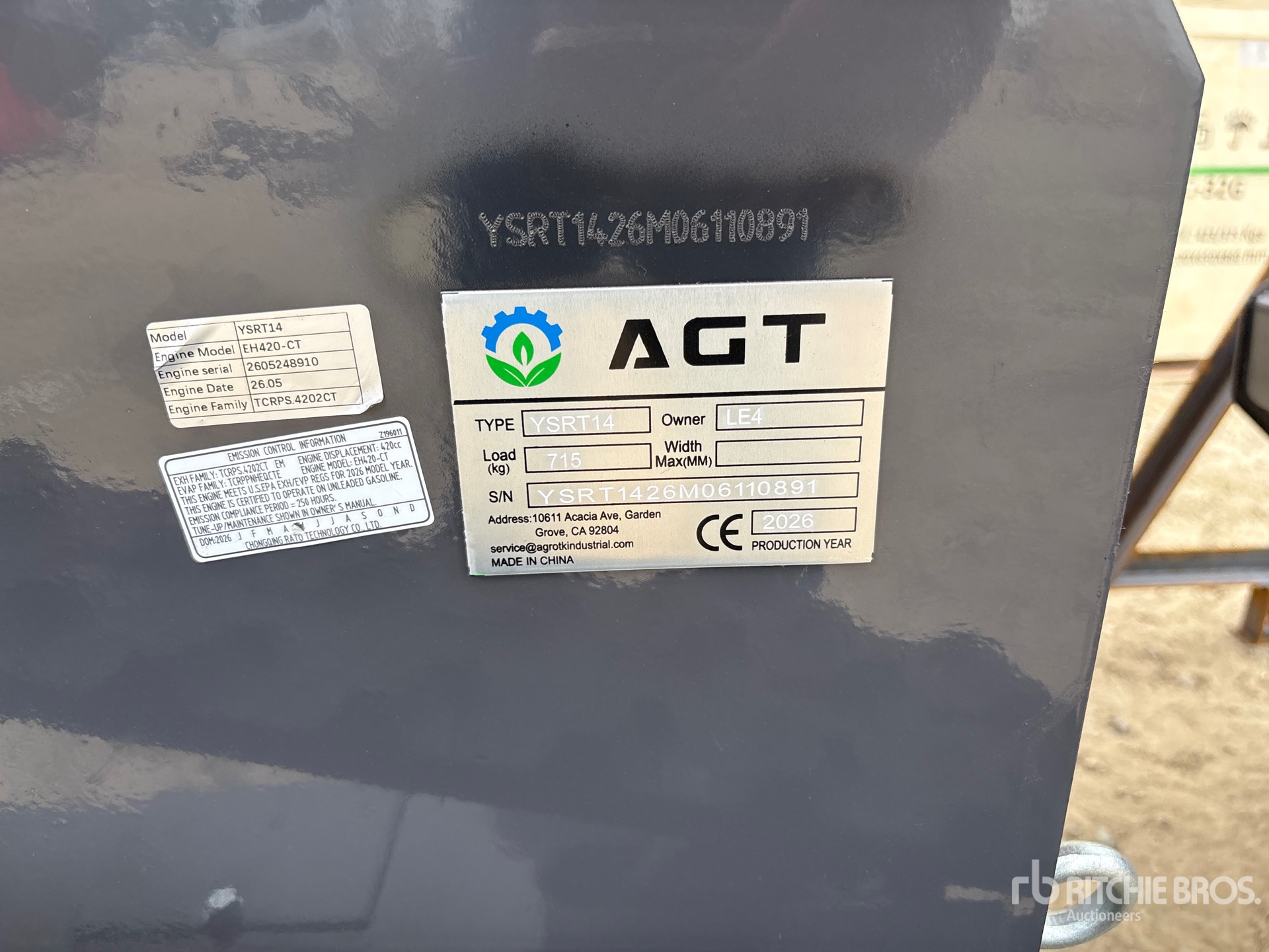 2026 AGT YSRT14