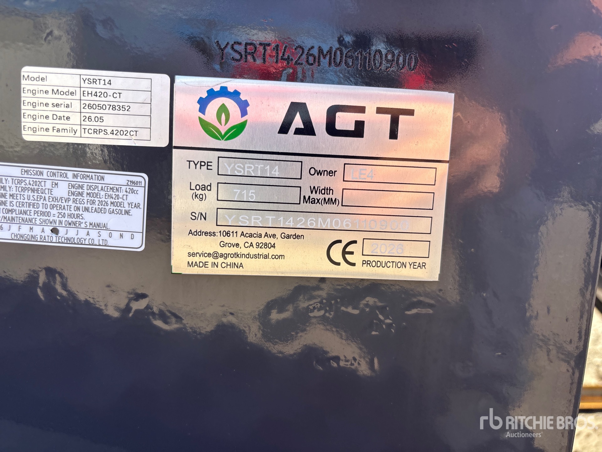 2026 AGT YSRT14