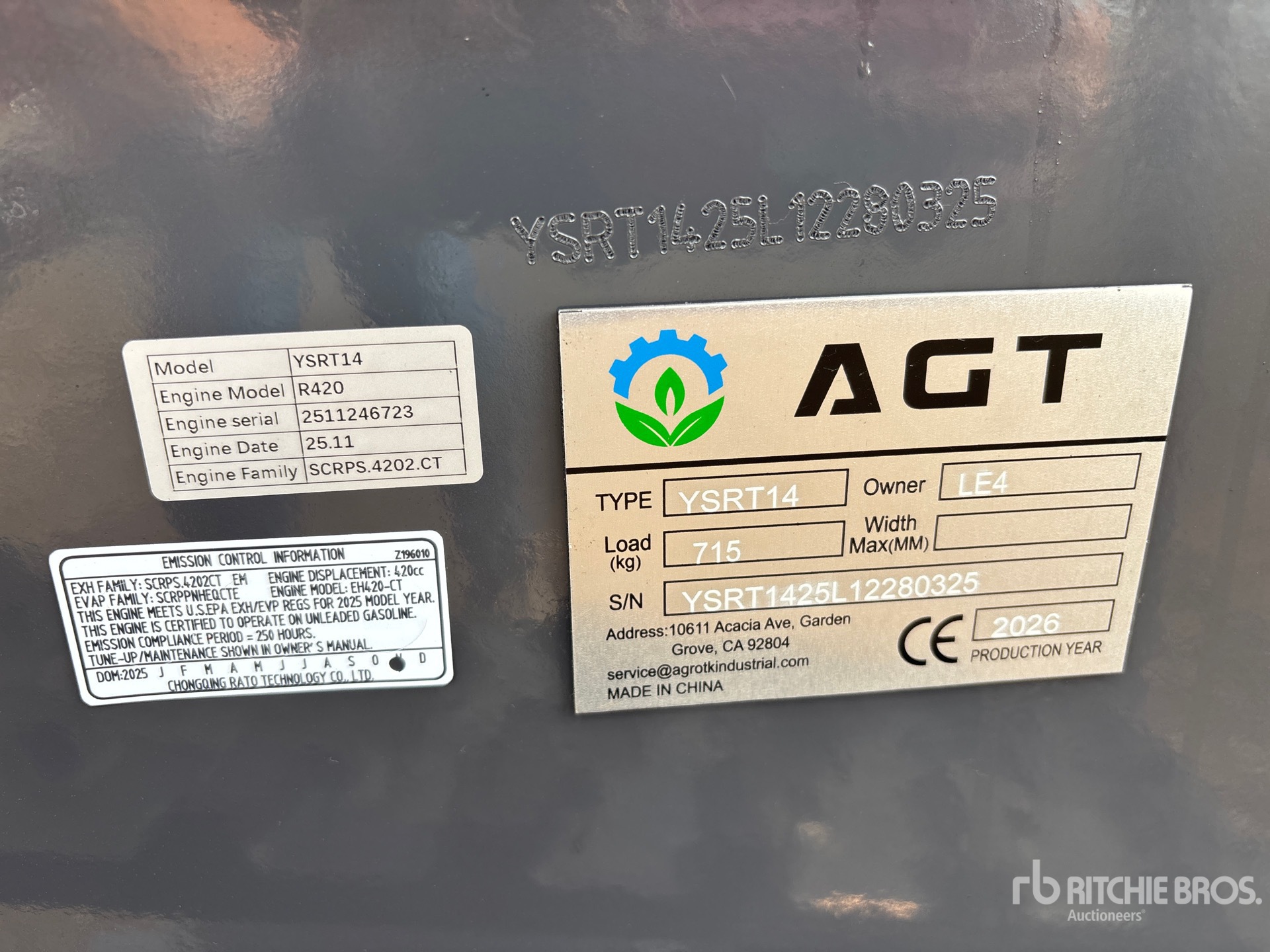 2026 AGT YSRT14