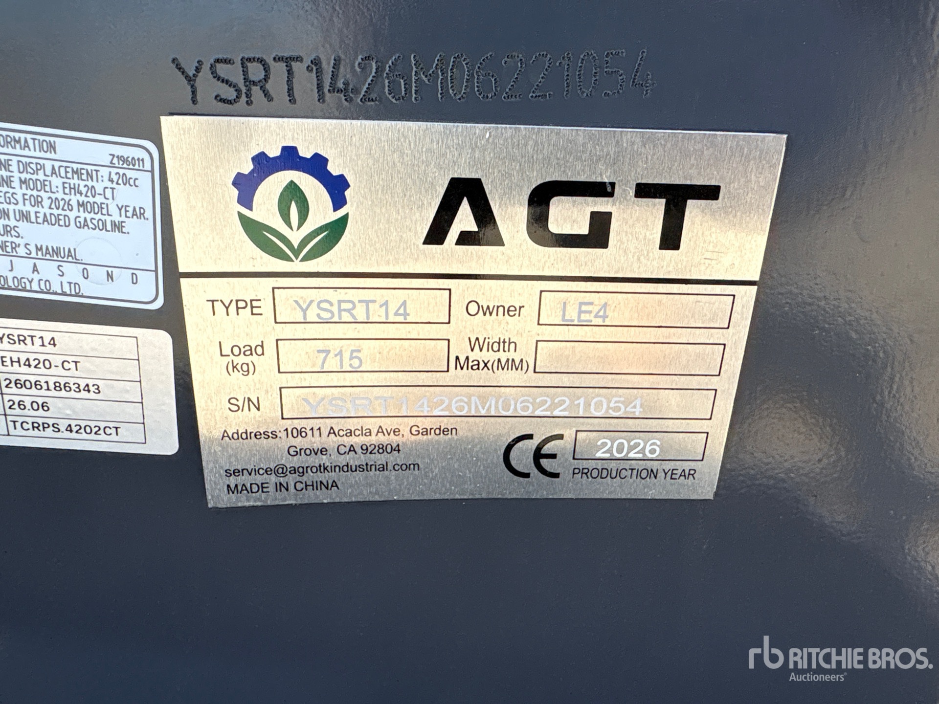 2026 AGT YSRT14
