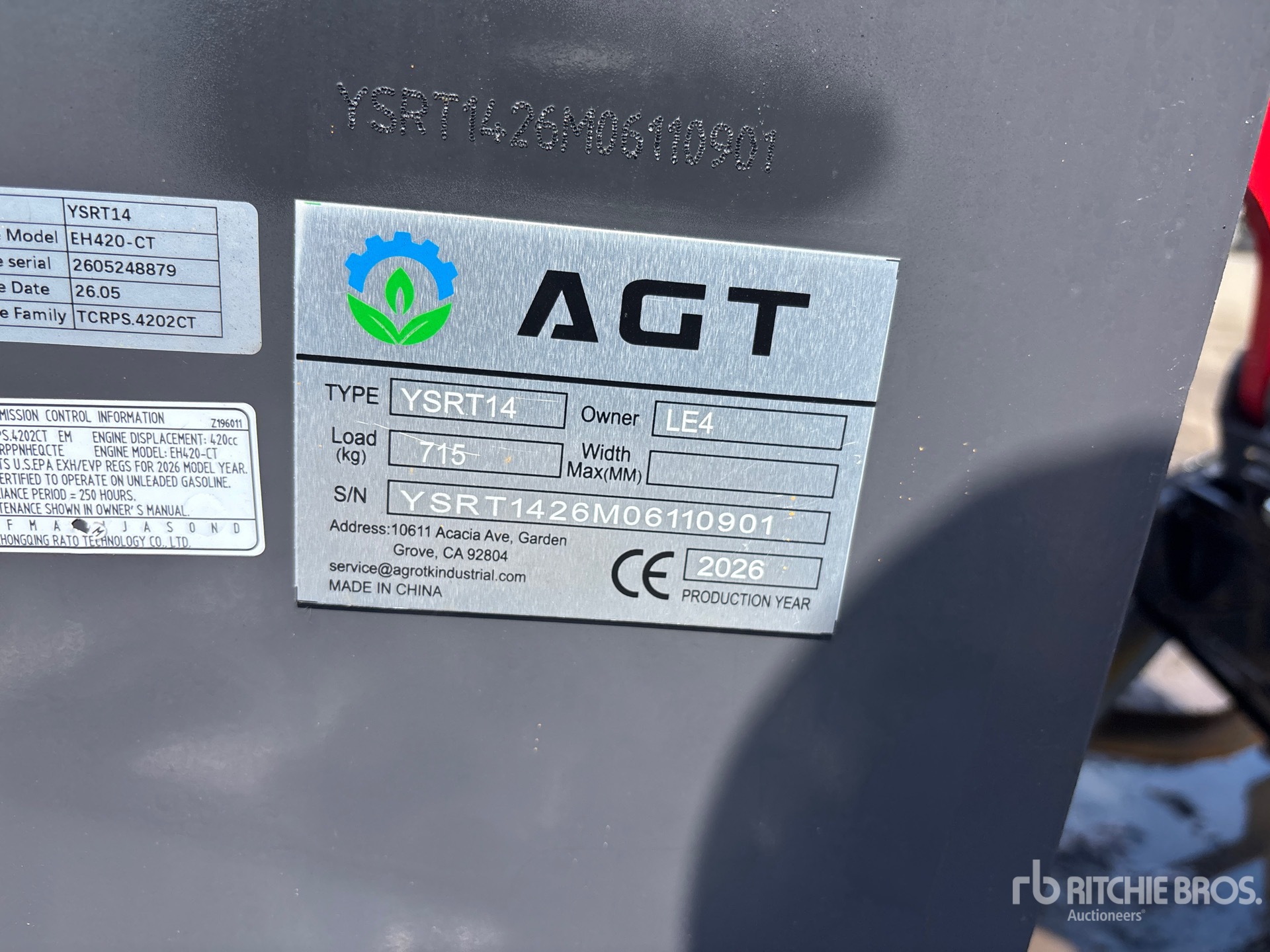 2026 AGT YSRT14