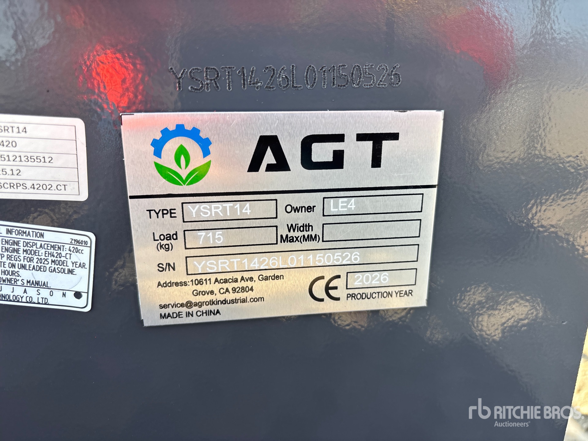 2026 AGT YSRT14