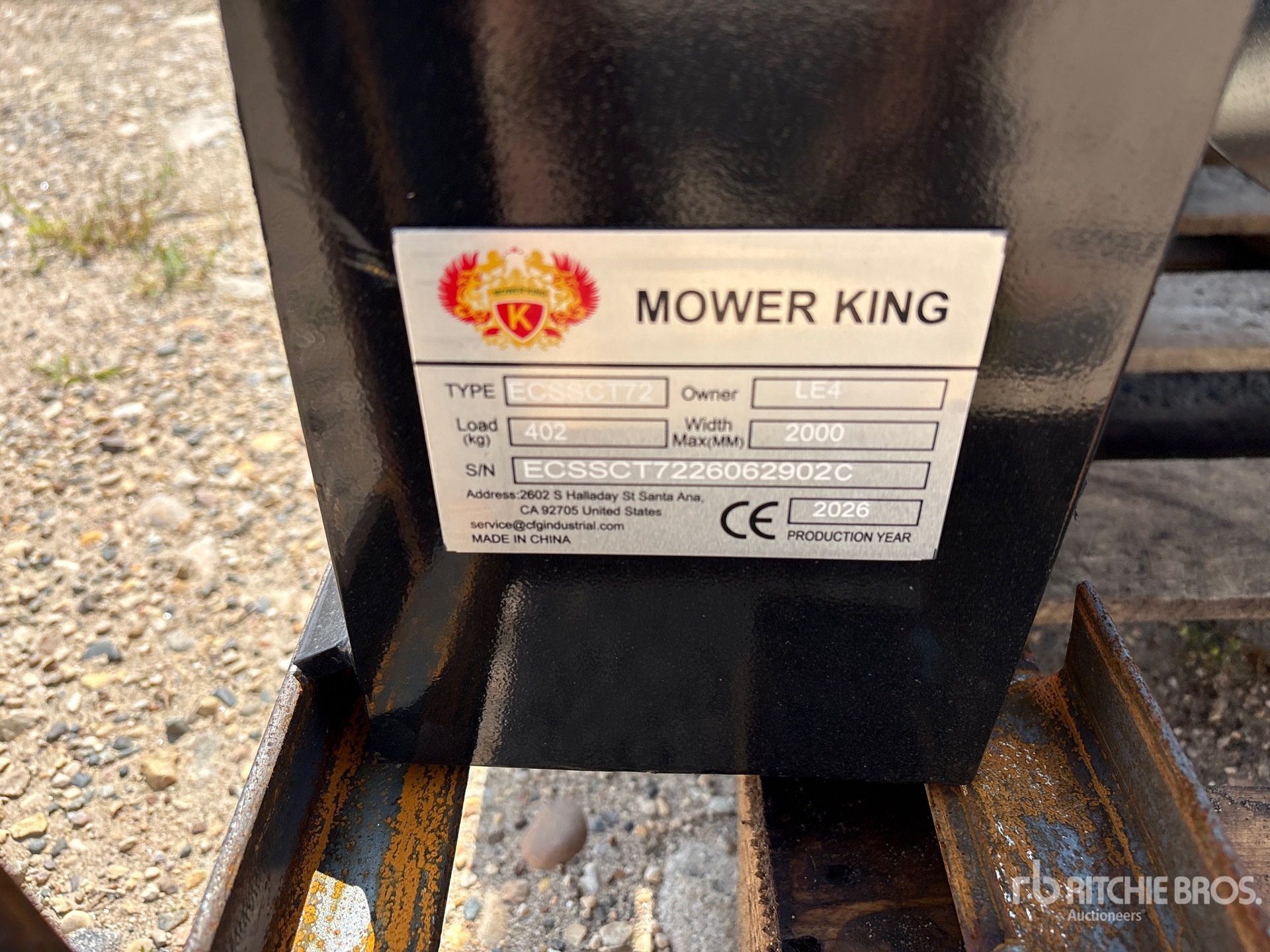 2026 Mower King ECSSCT72