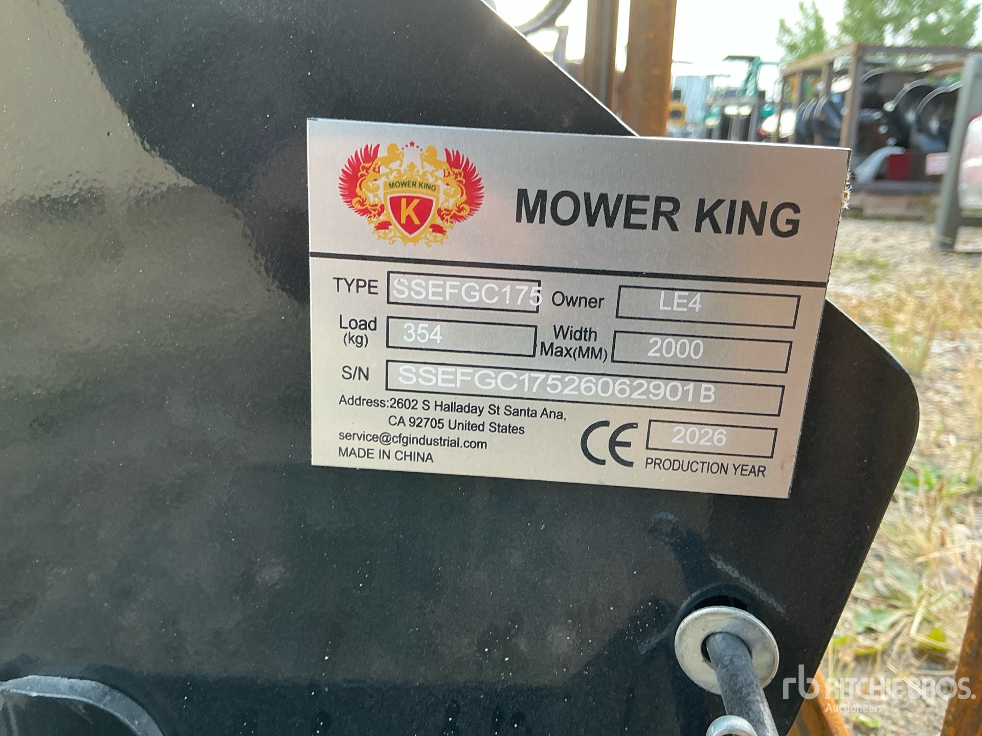 2026 Mower King SSEFGC175