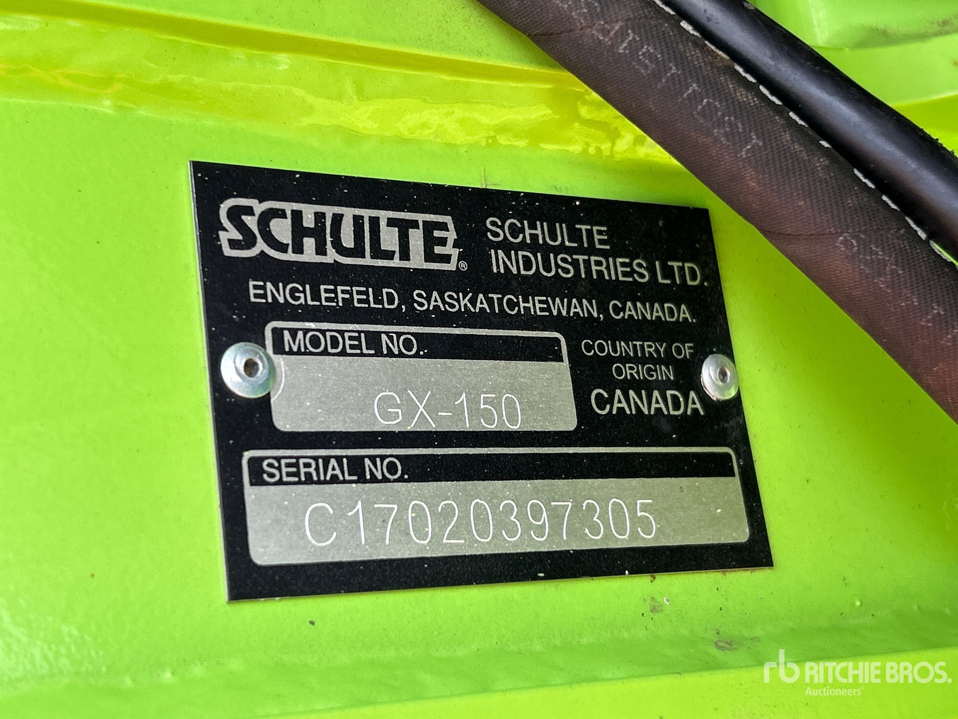 2023 Schulte GX-150