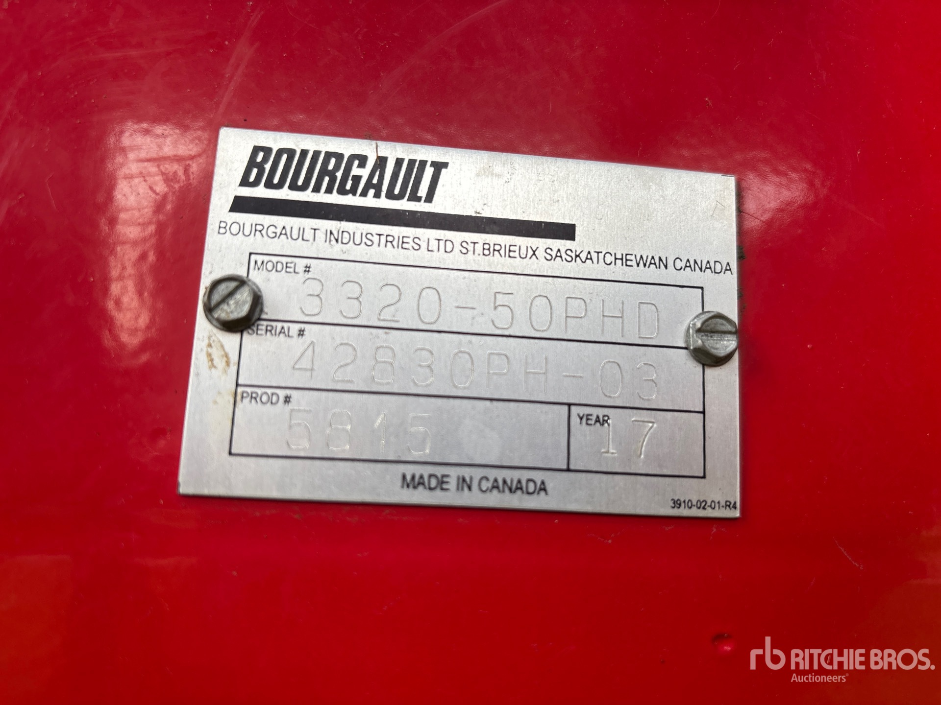 2017 Bourgault 3320 XTC
