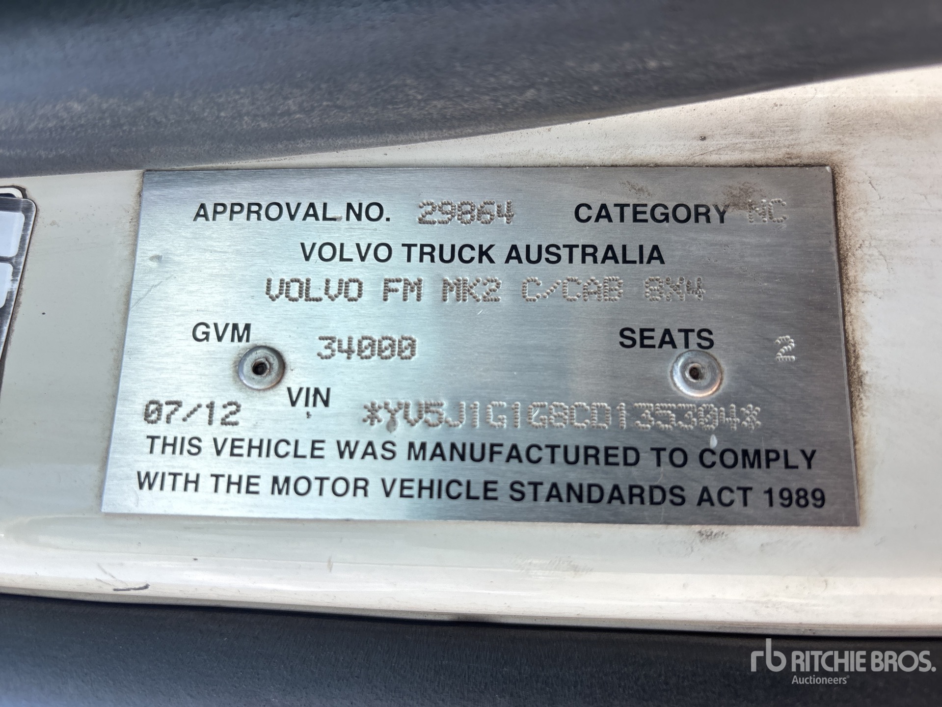 2012 Volvo FM