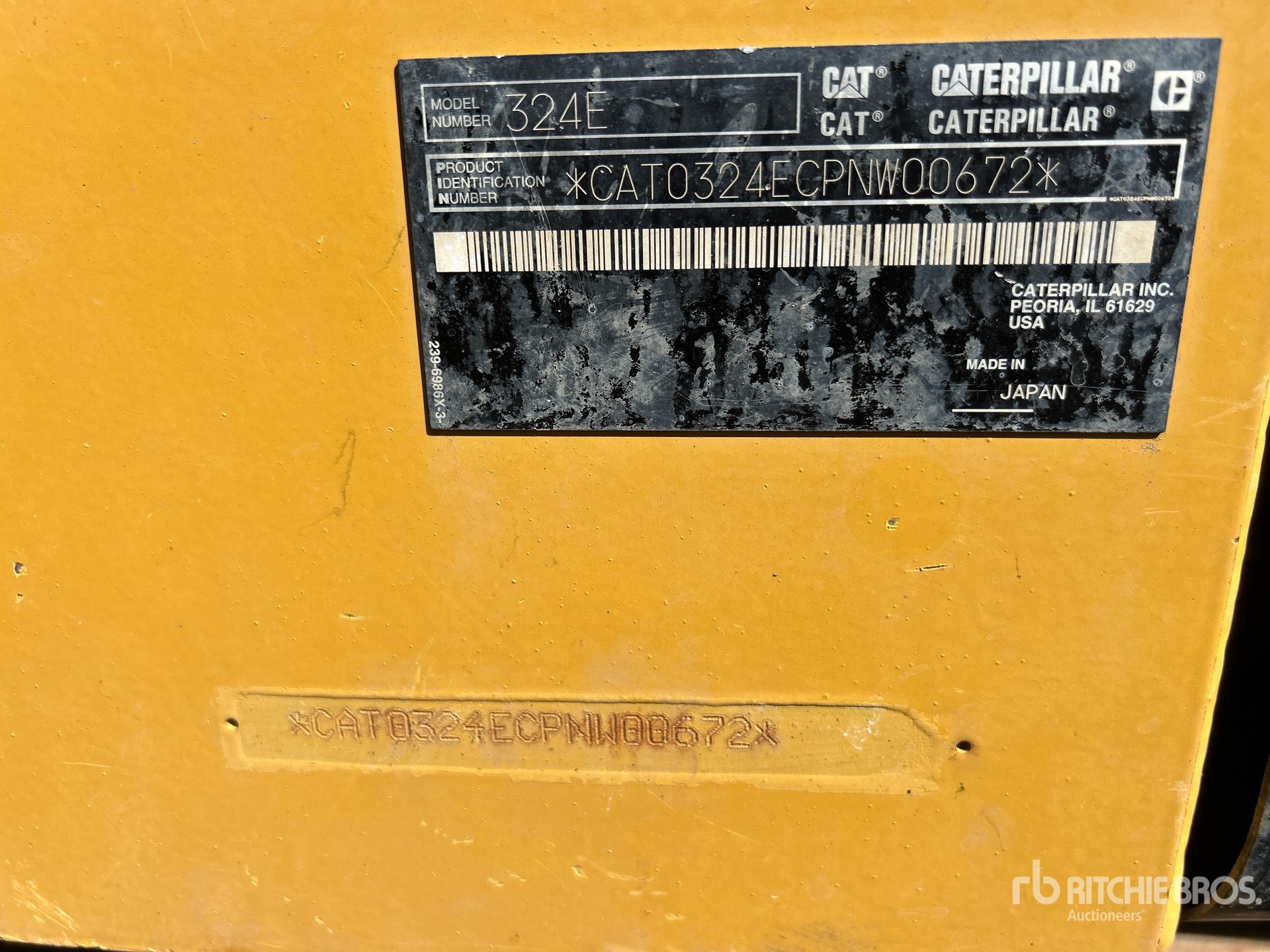 2012 Caterpillar 324E L