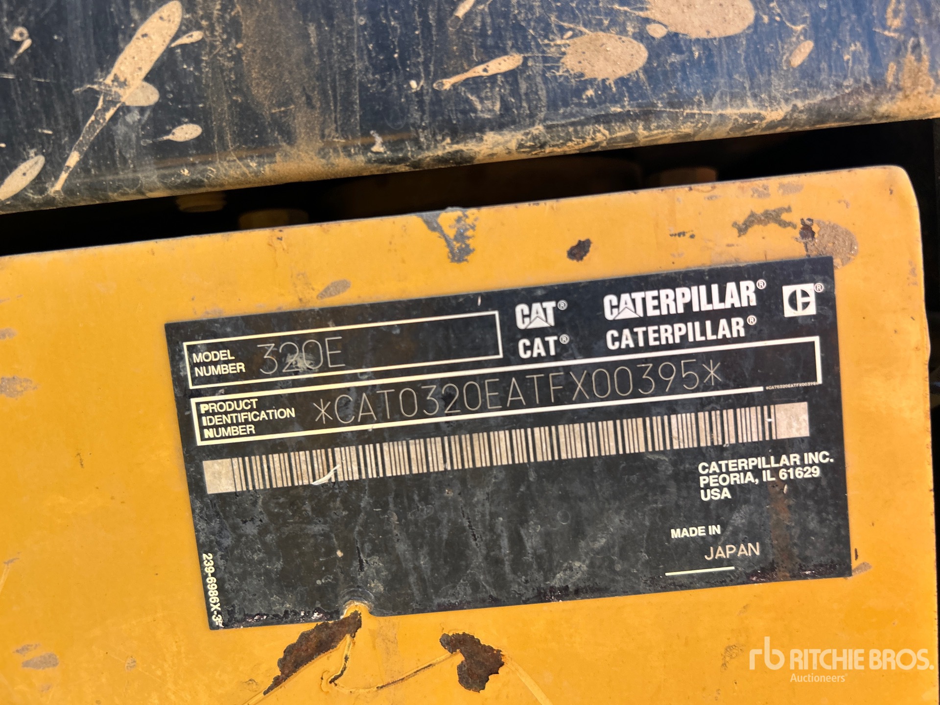 2012 Caterpillar 320E L RR