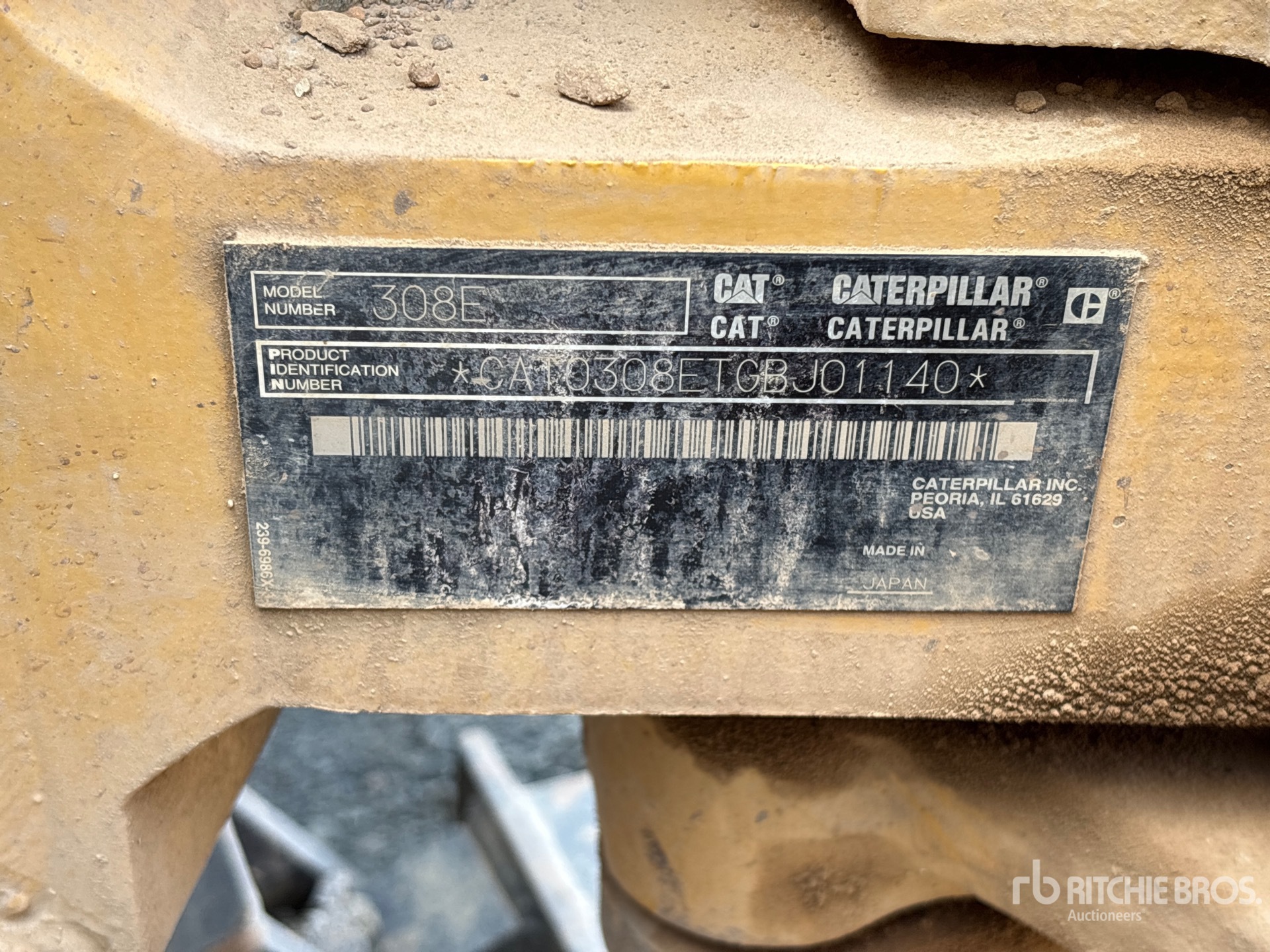 2012 Caterpillar 308ECRSB