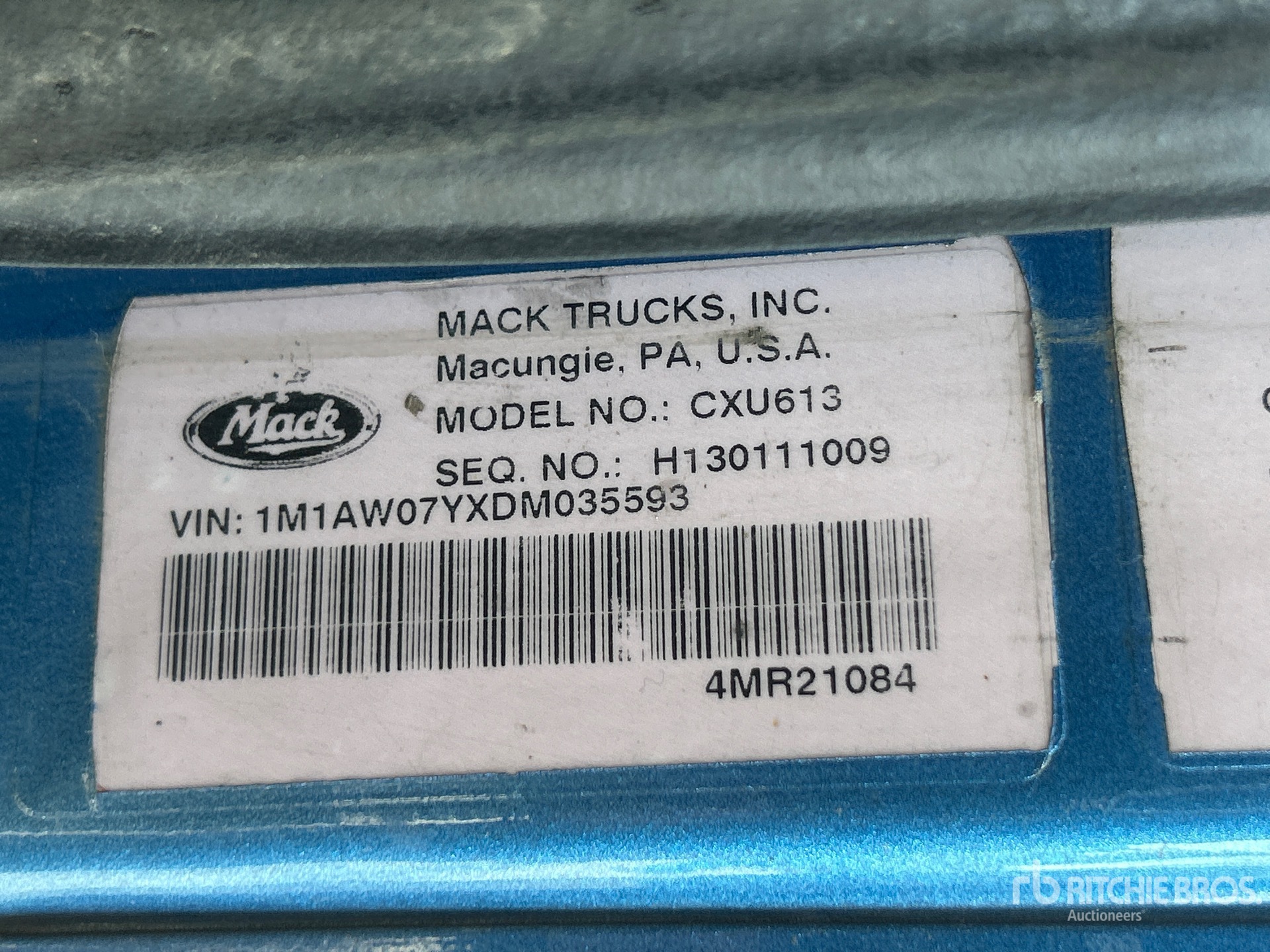 2013 Mack CXU613