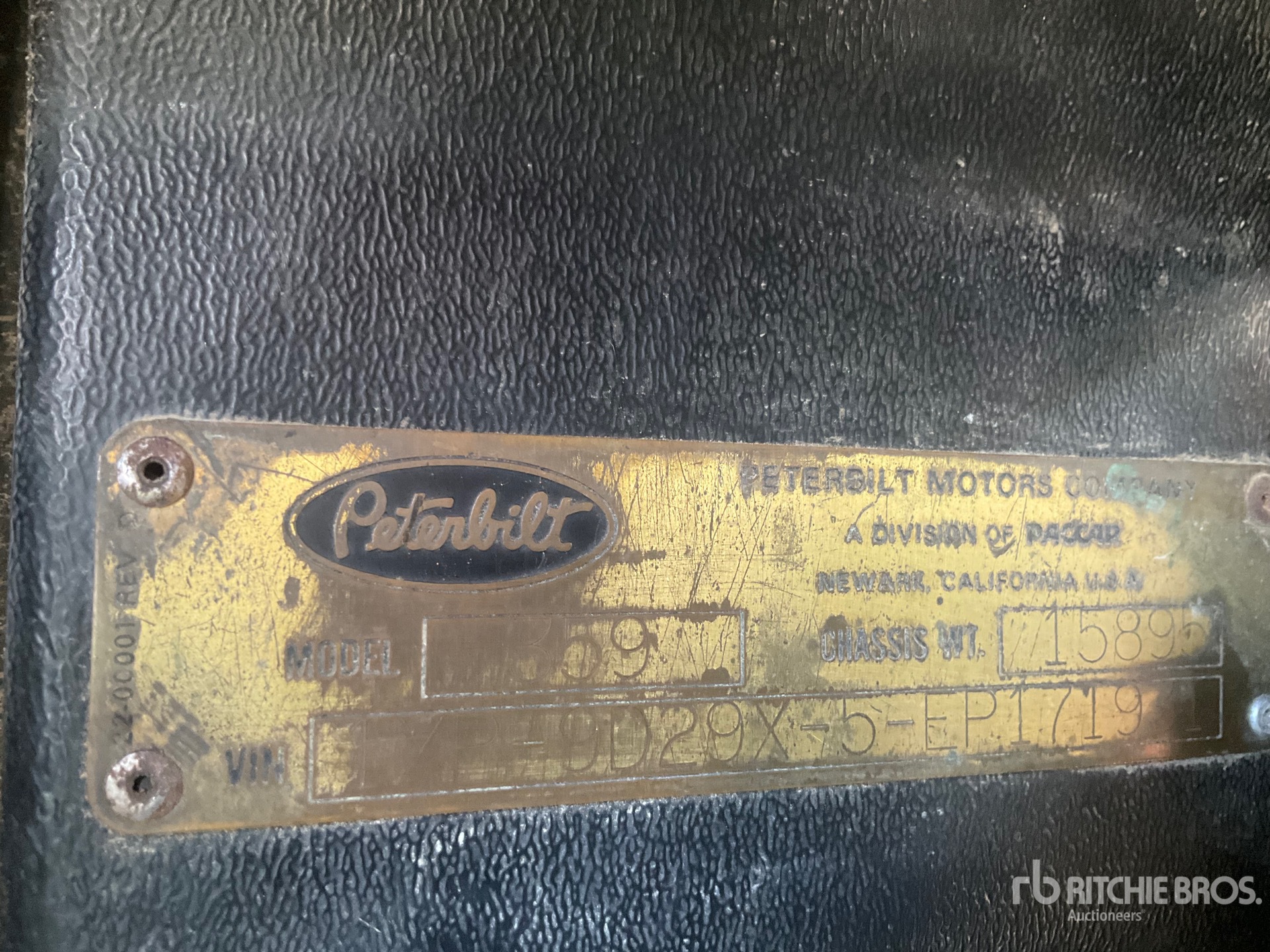 1984 Peterbilt 359