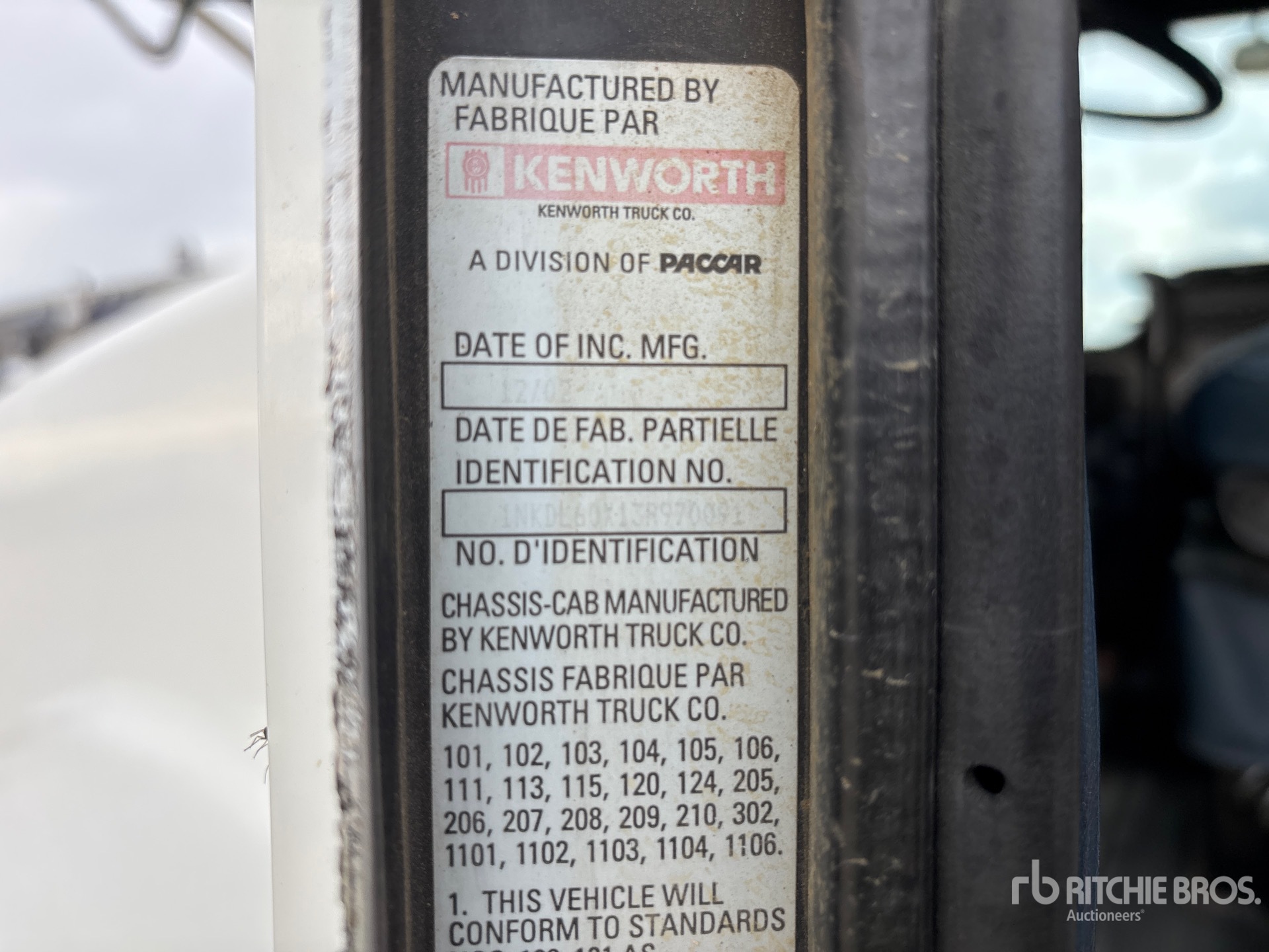 2003 Kenworth T-800
