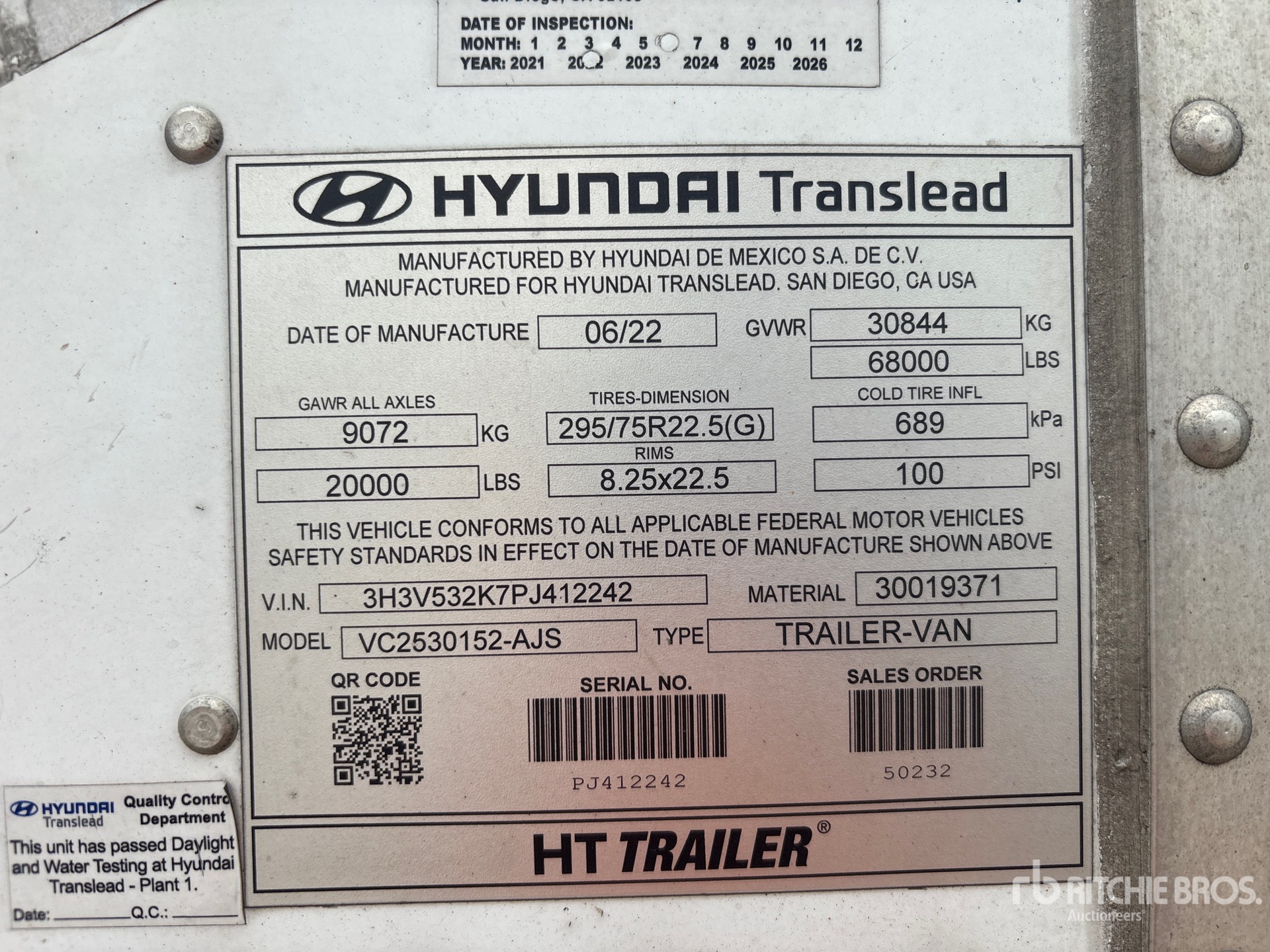 2023 Hyundai V12530152-AJS