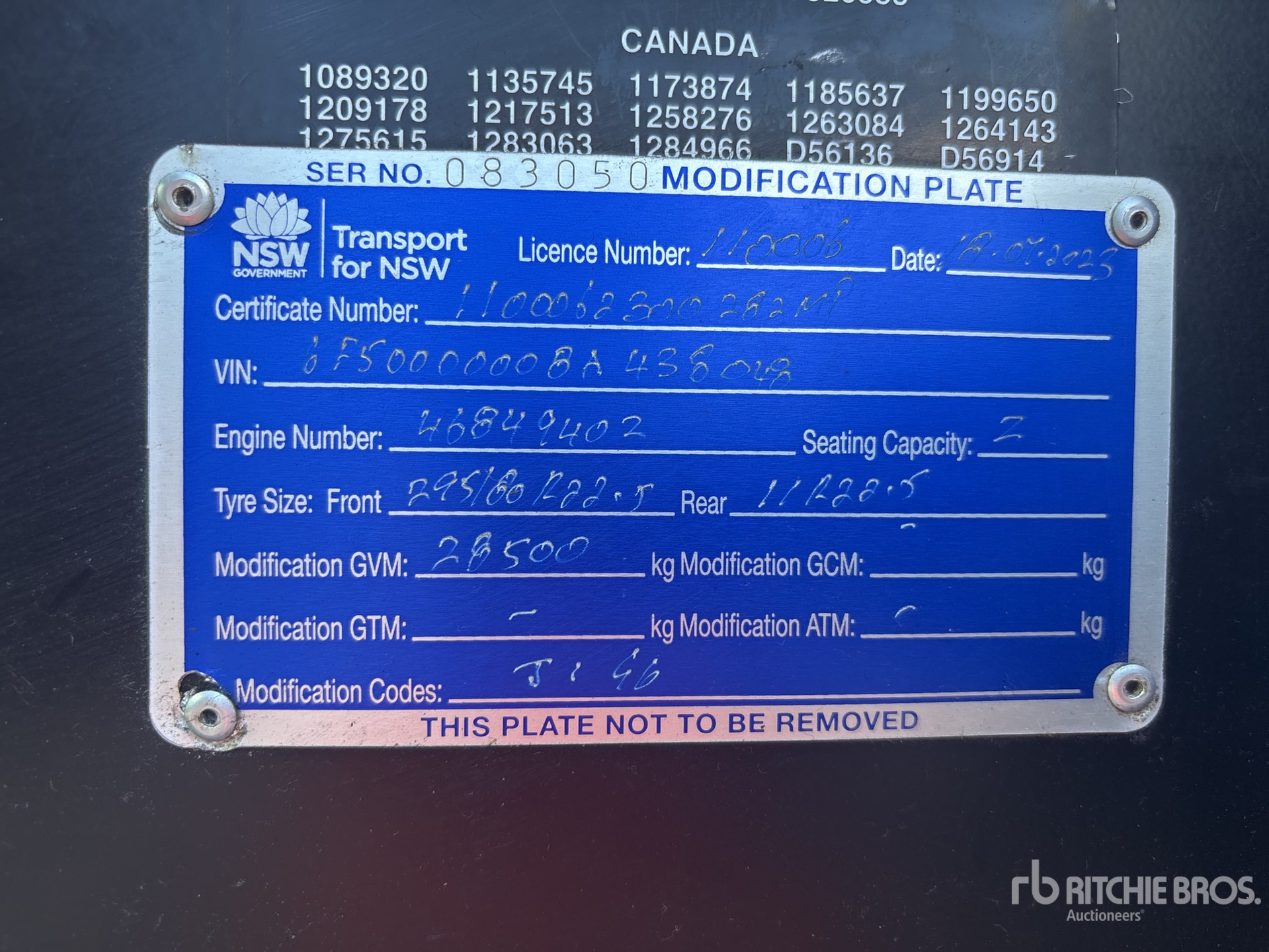 2008 Kenworth T358