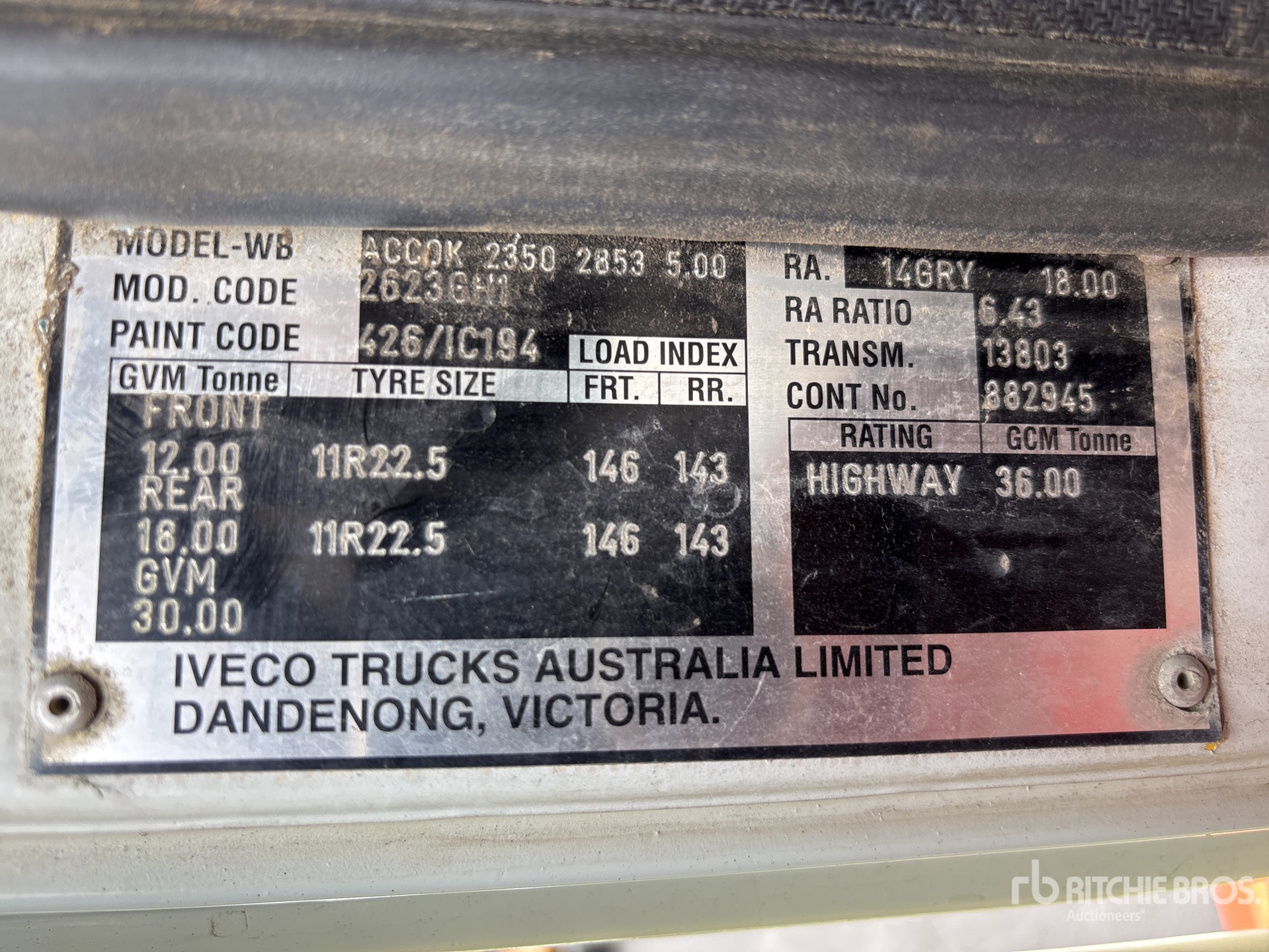 2007 Iveco 8x4 Twin-Steer