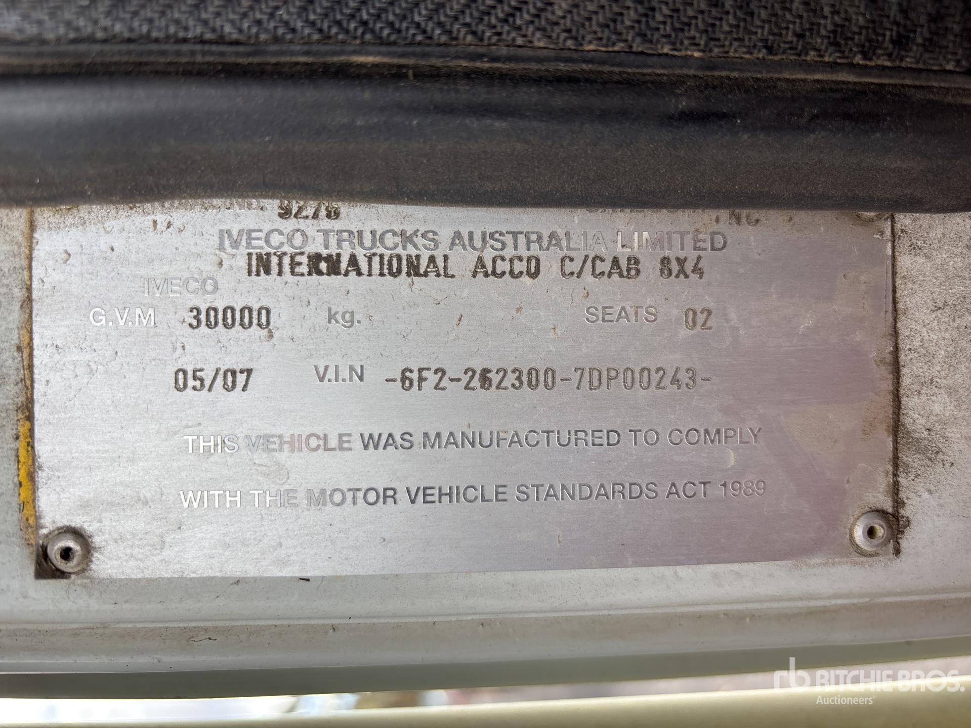 2007 Iveco 8x4 Twin-Steer