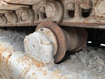 Undercarriage with Left Carrier Rollers