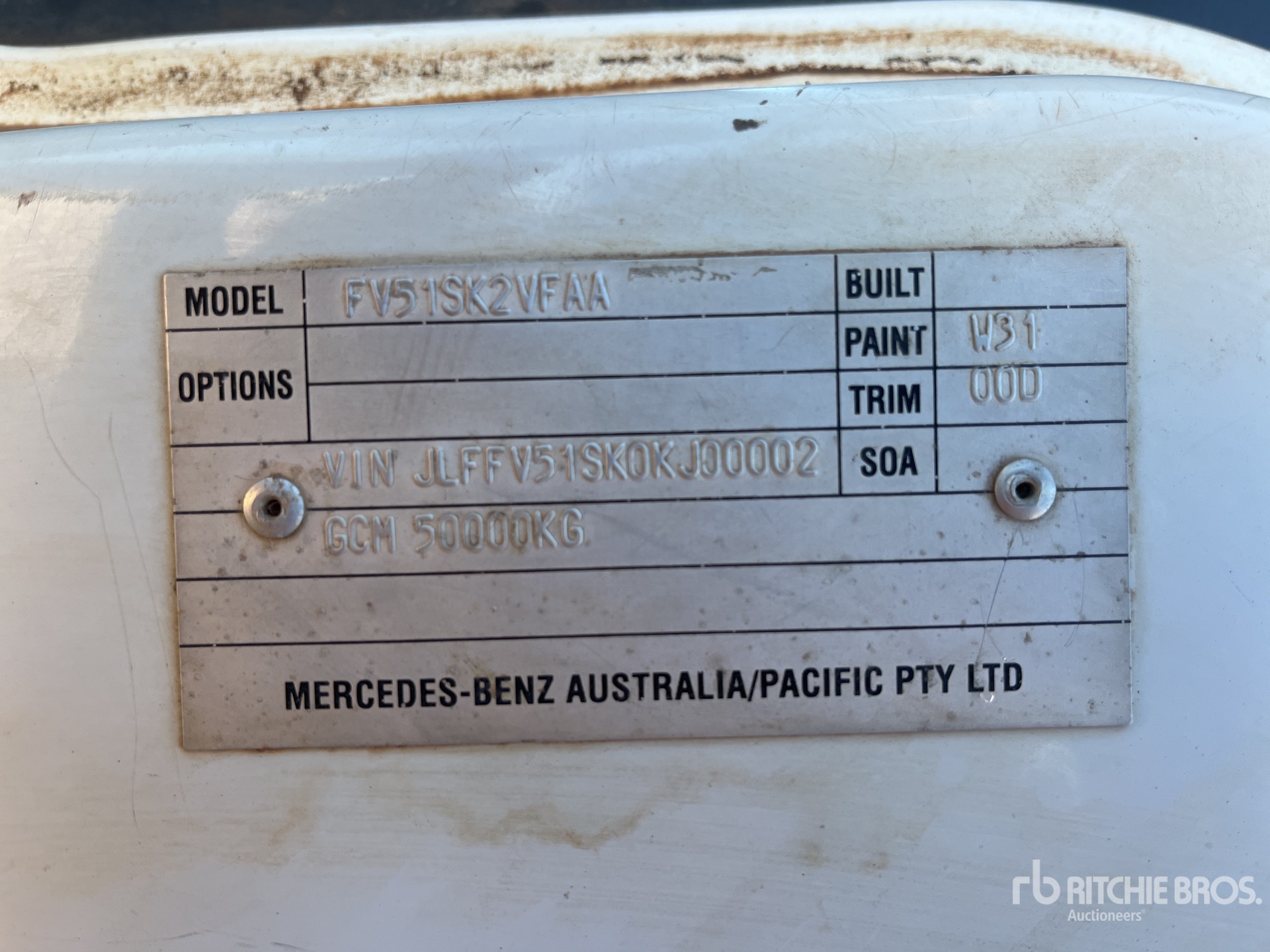 2012 Mitsubishi FV51SK2VFAA
