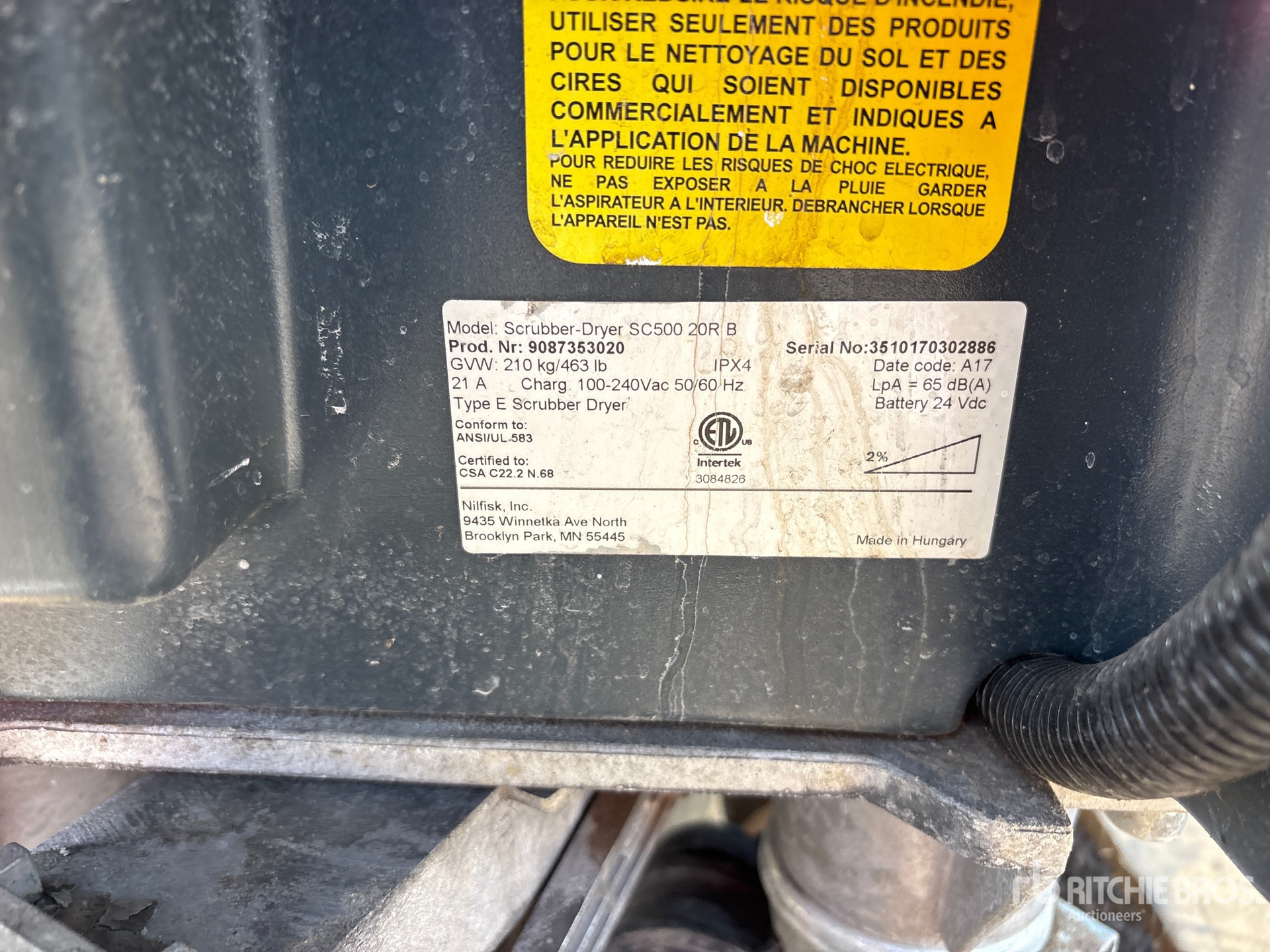 2017 Advance WALK-BEHIND ELECTRIC