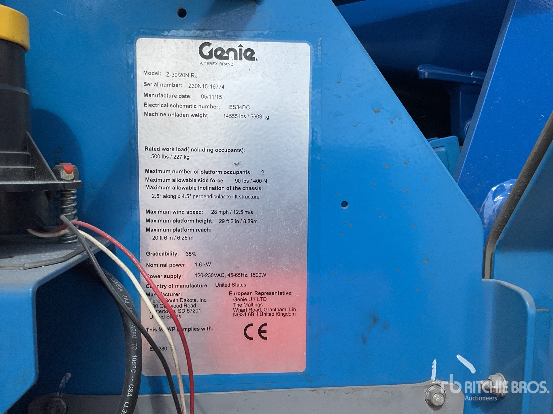 2015 Genie Z-30/20N RJ