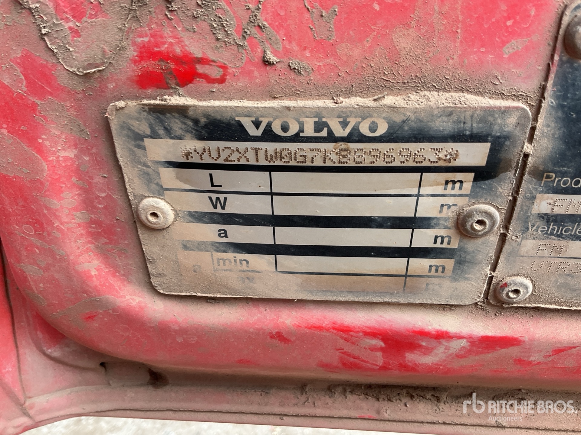 2019 Volvo FMX500