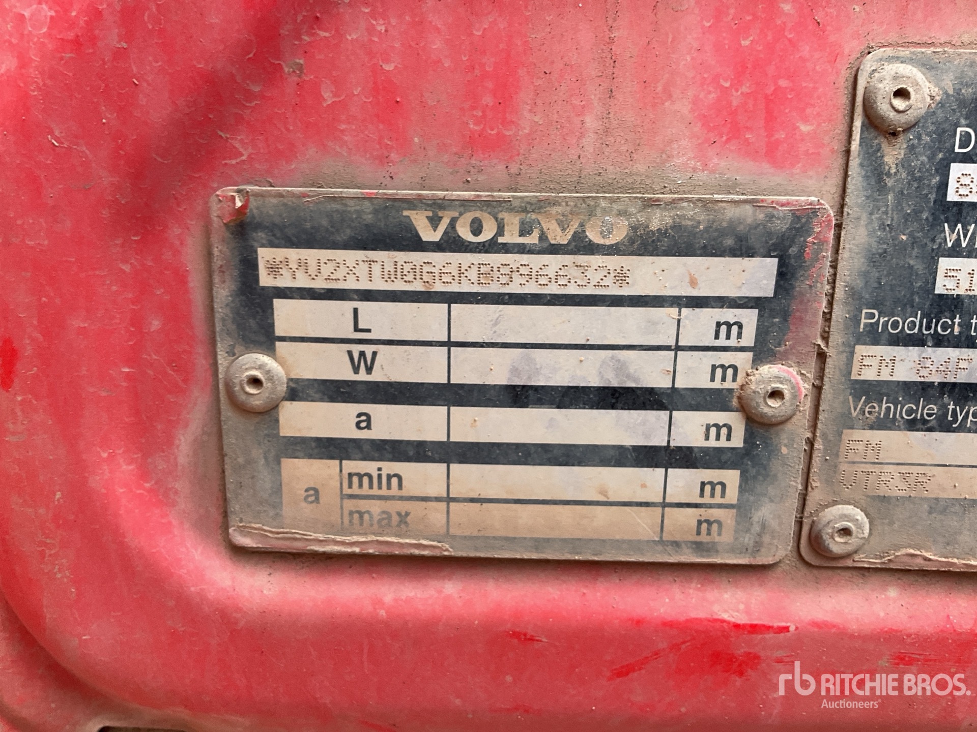 2019 Volvo FMX500