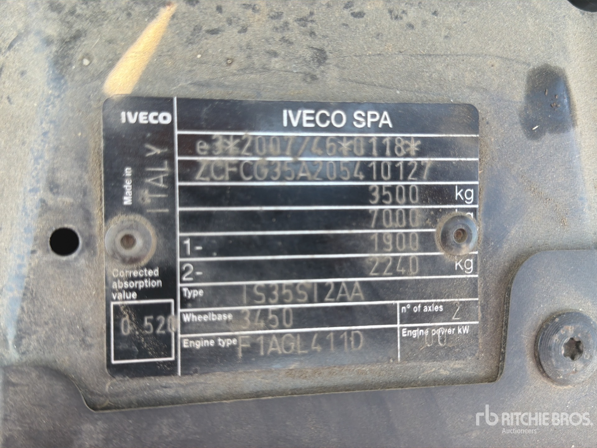 2021 Iveco DAILY 35-140