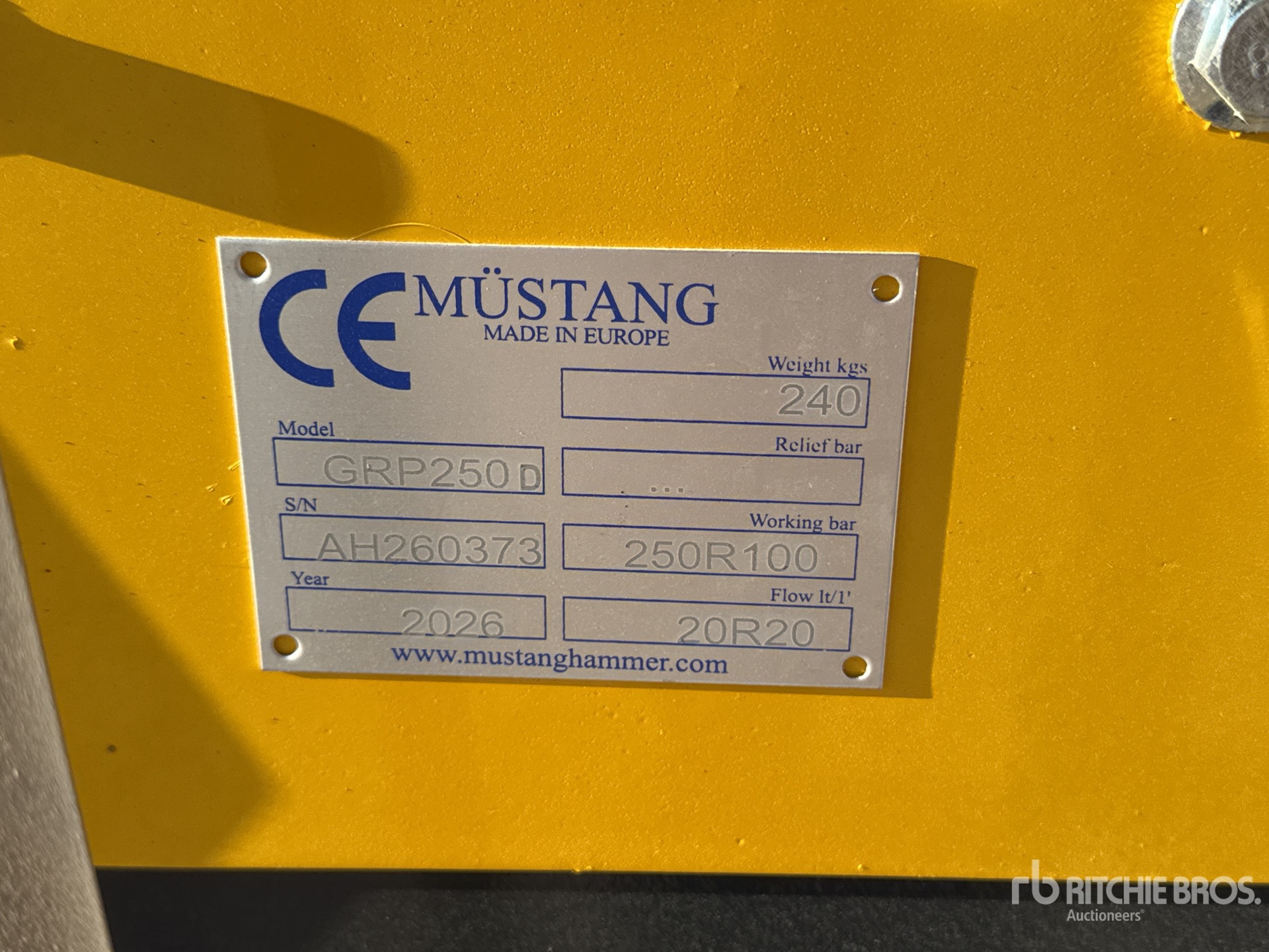2026 Mustang GRP 250 D