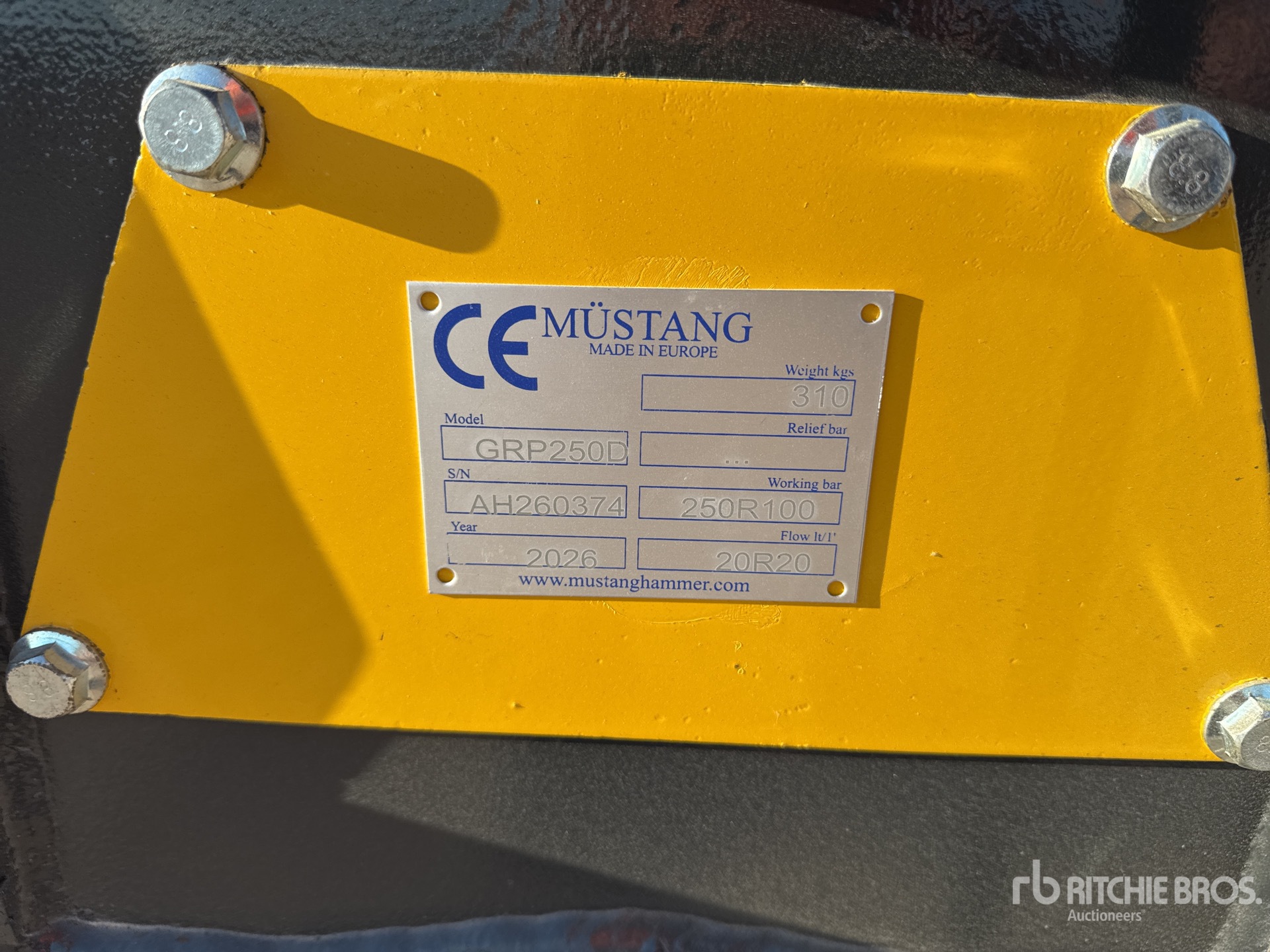 2026 Mustang GRP 250 D
