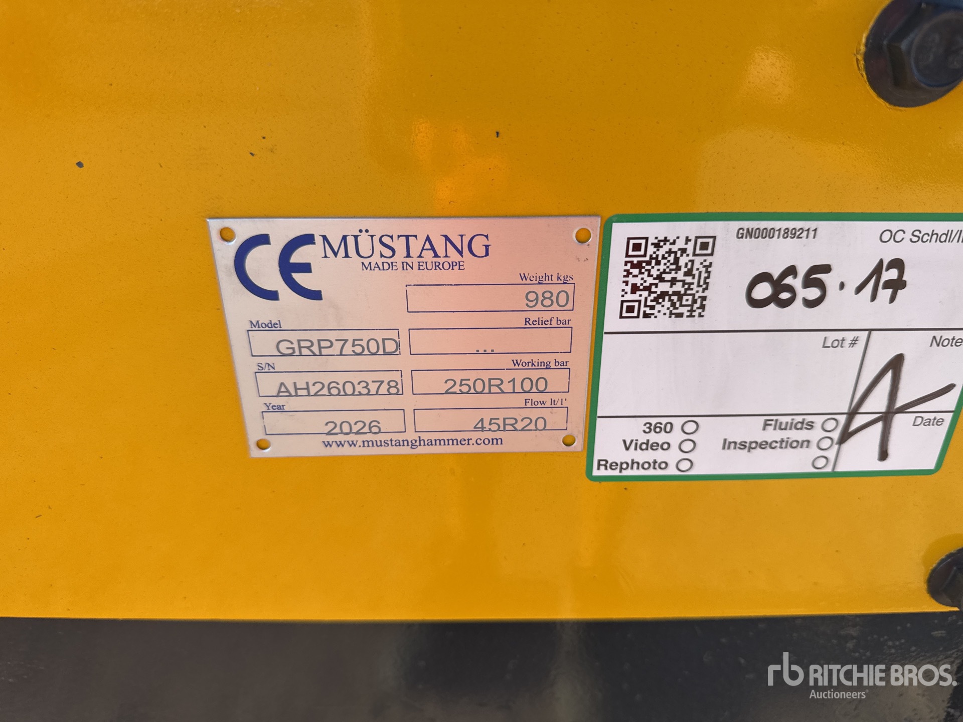 2026 Mustang GRP750 D