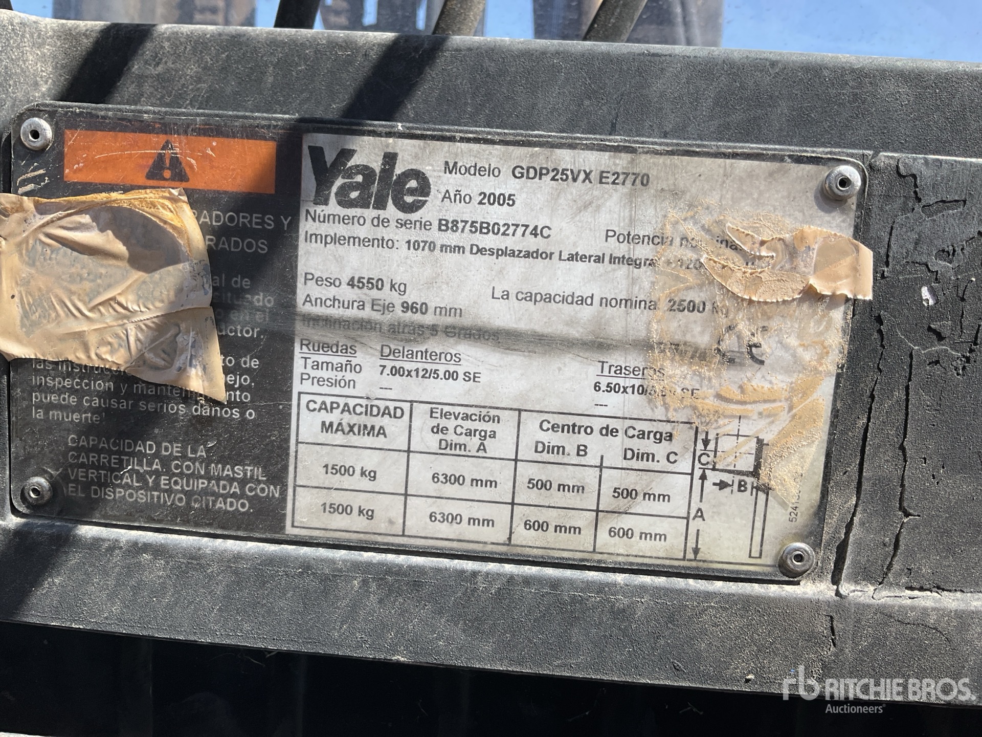 2005 Yale GDP25VX E2770
