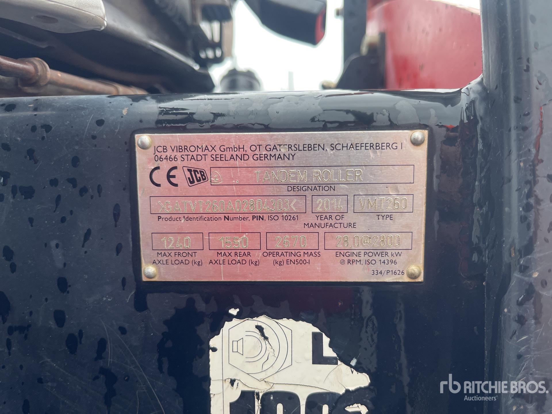2014 JCB VMT260