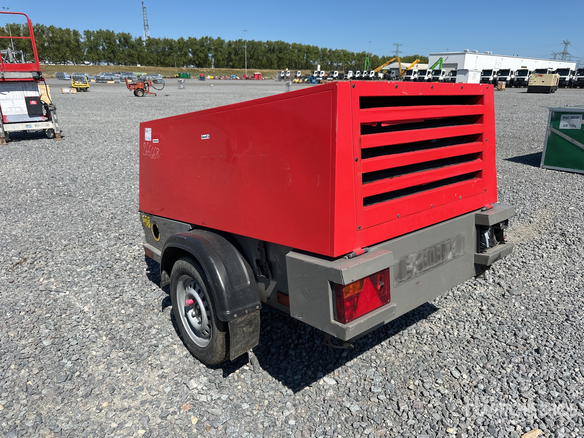 General Appearance with Picture, Left Rear Corner