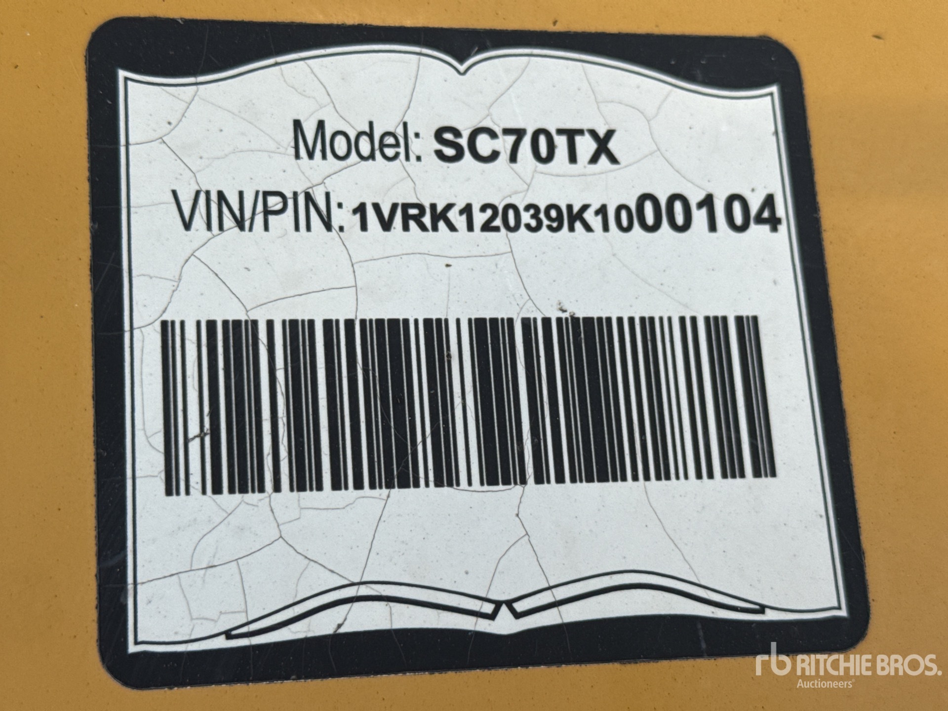 2019 Vermeer SC70TXR