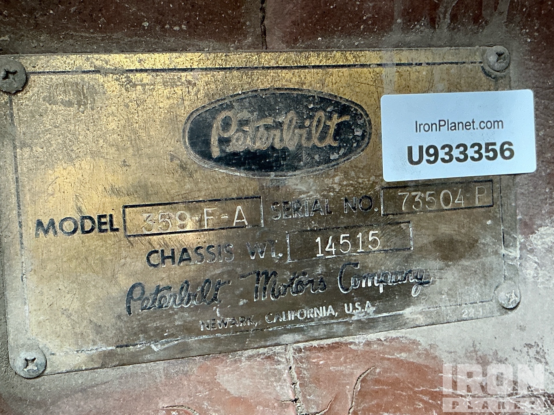 1974 Peterbilt 359F-A