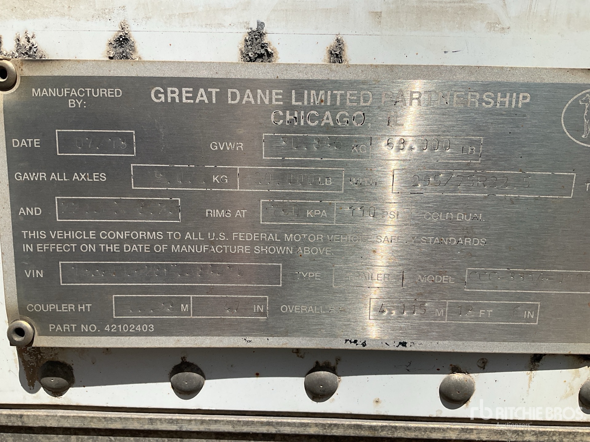 2014 Great Dane CCC331401053