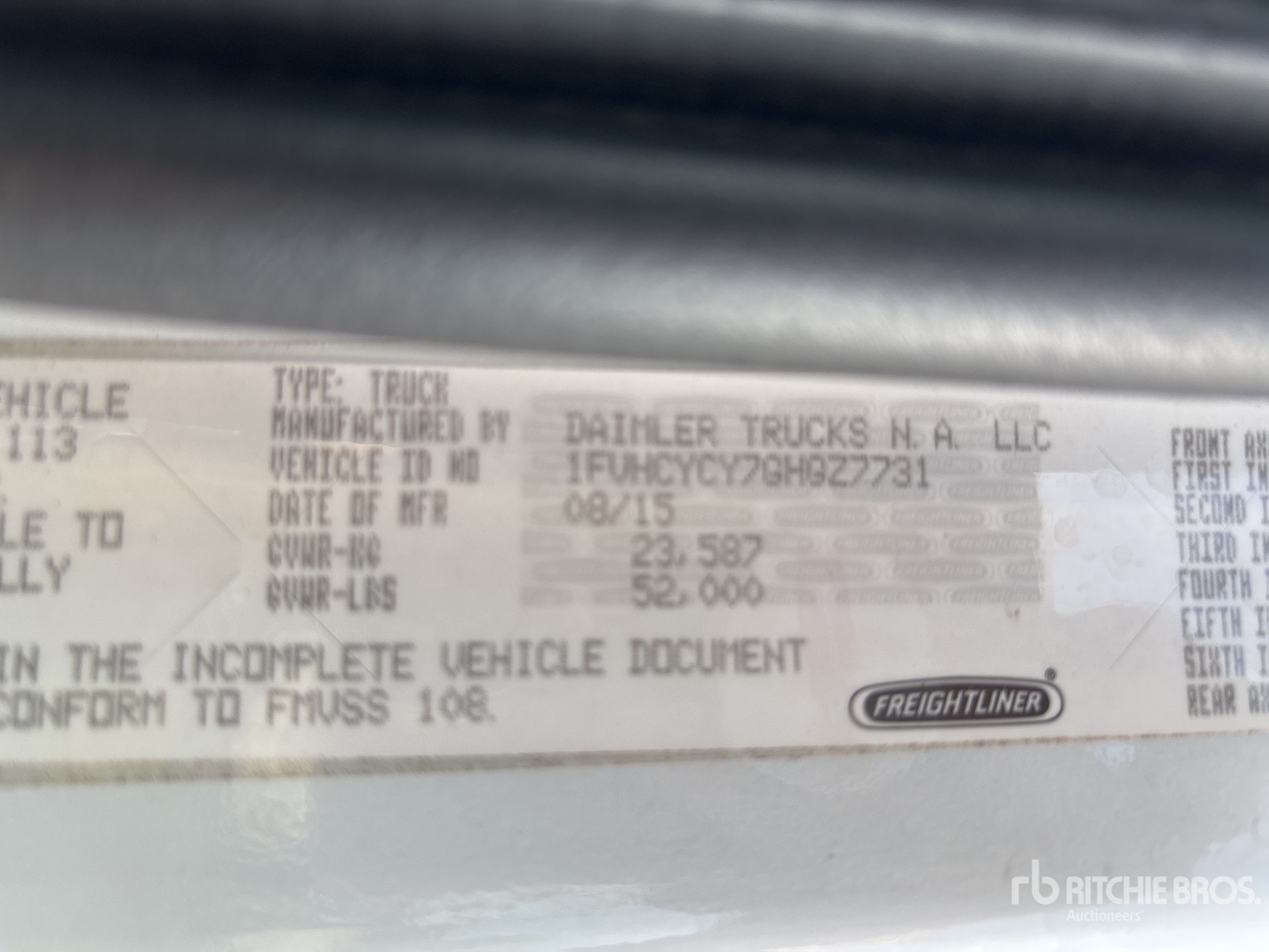 2016 Freightliner M2 106