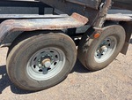 Trailer Chassis with Tire Condition