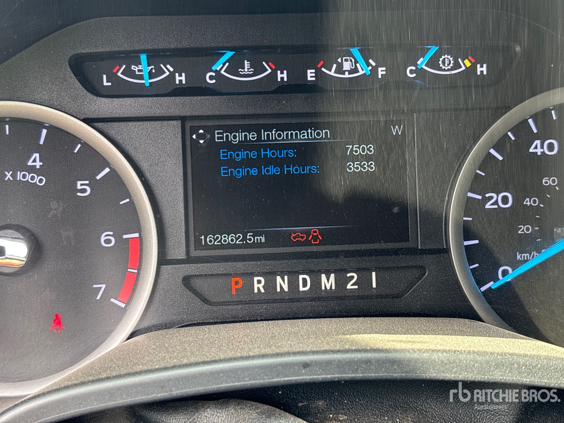 General Appearance with Hour Meter / Odometer