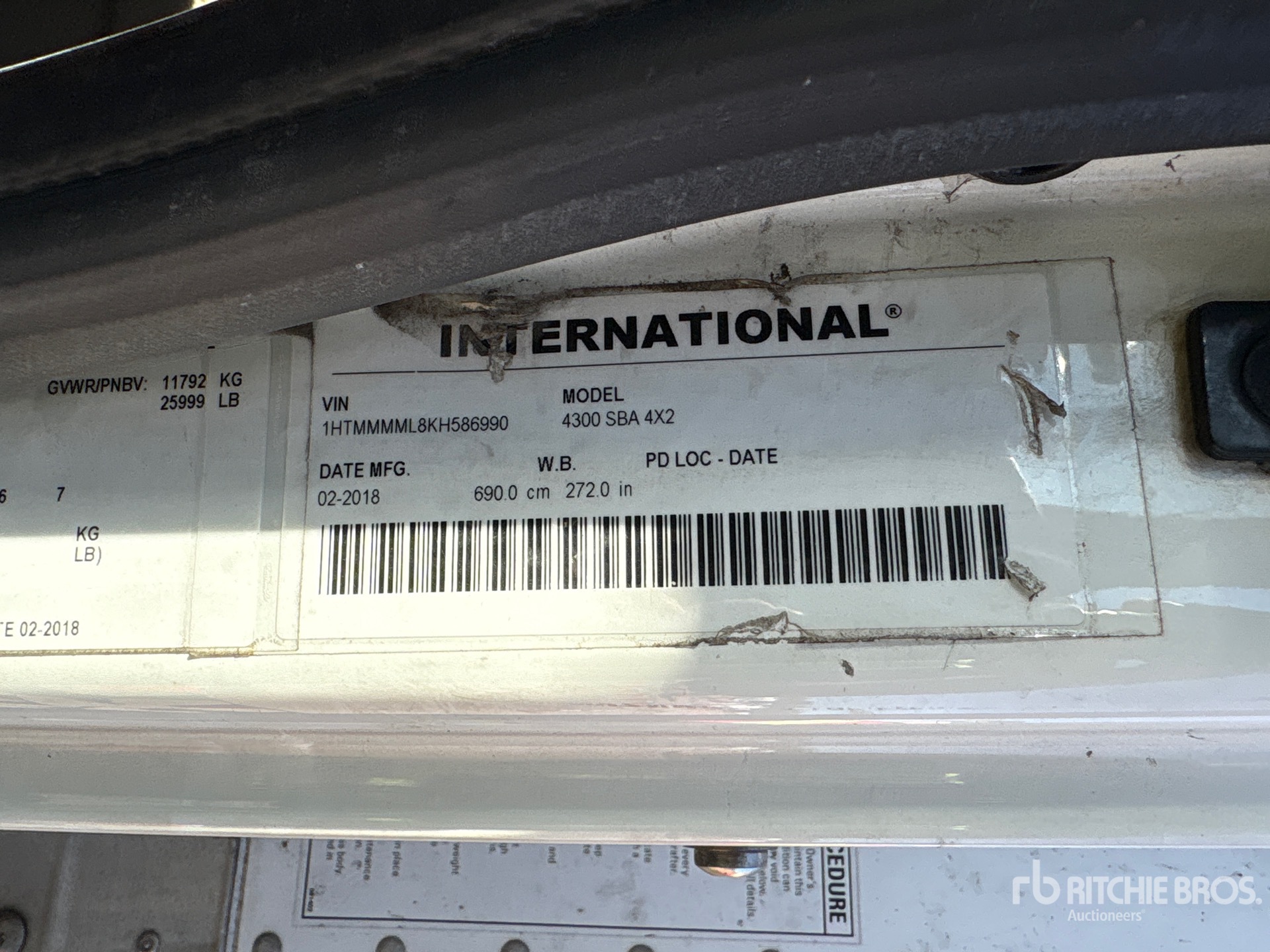 2019 International 4300