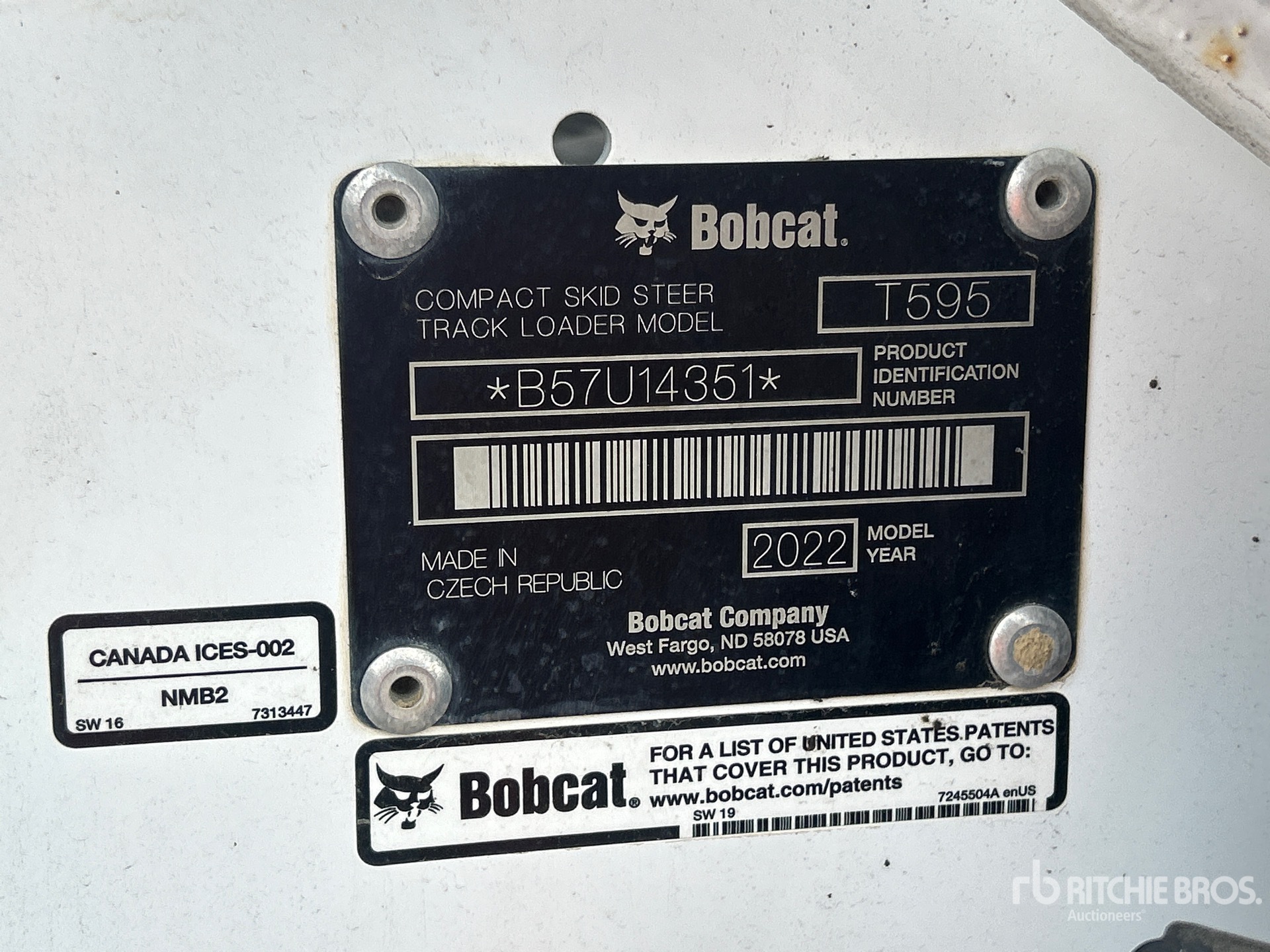 2022 Bobcat T595