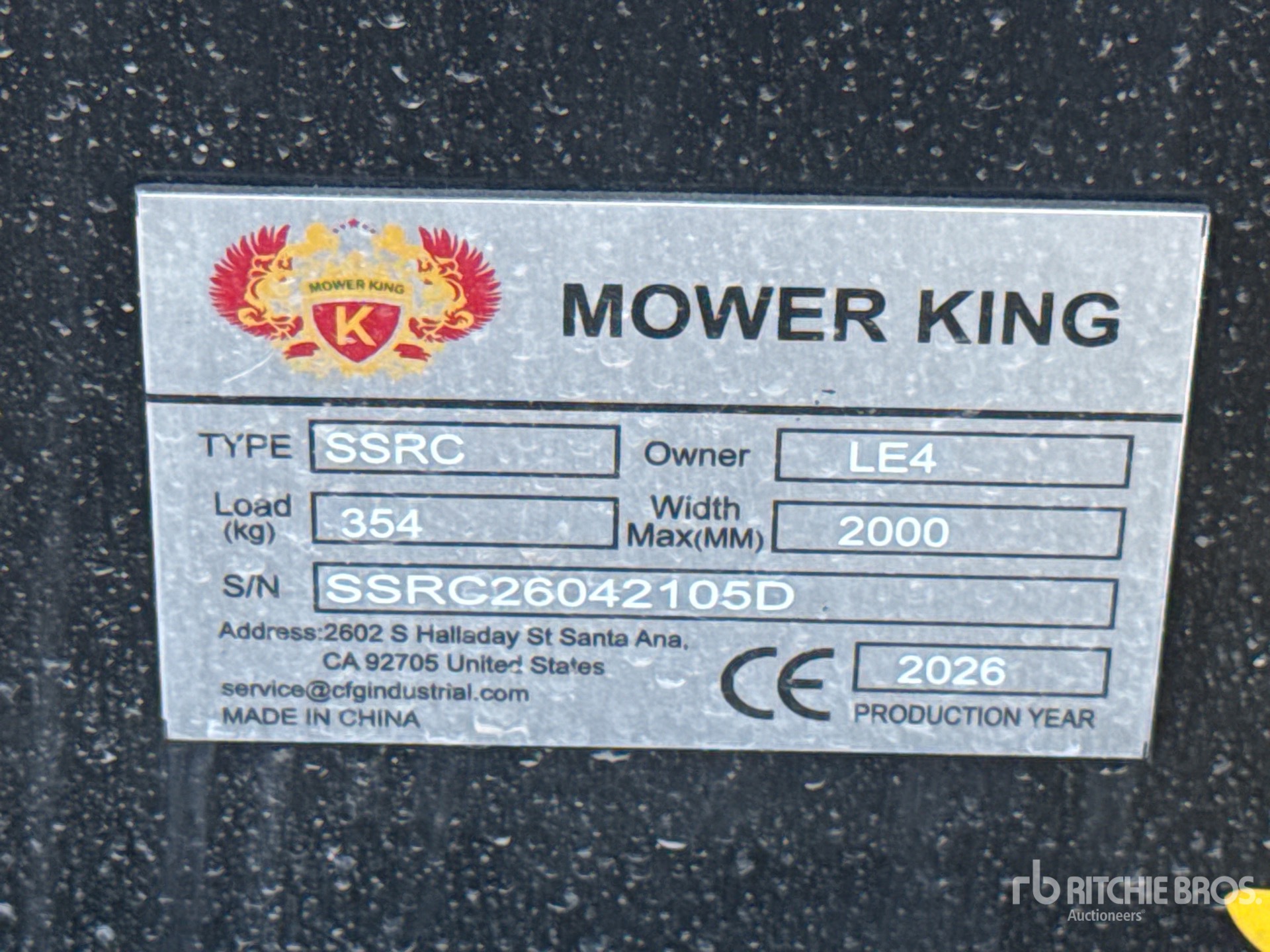 2026 Mower King SSRC