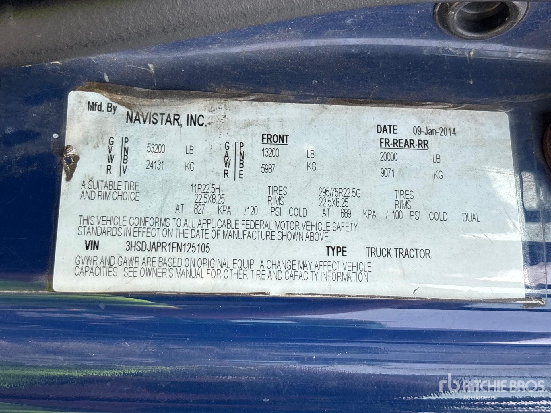 2015 International PROSTAR+