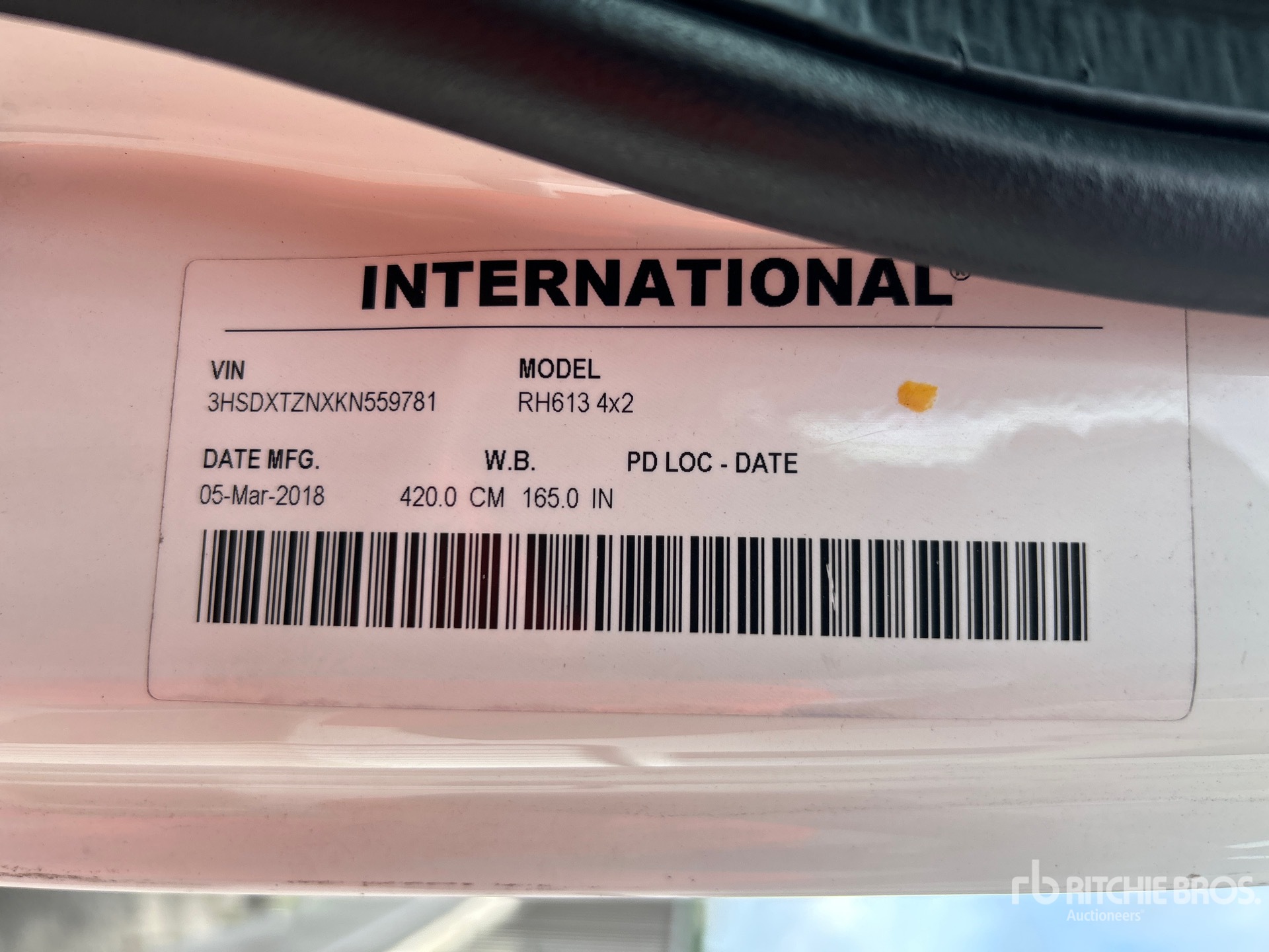 2019 International RH613