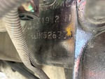 General Appearance with Frame Stamp Serial Number/VIN Photo