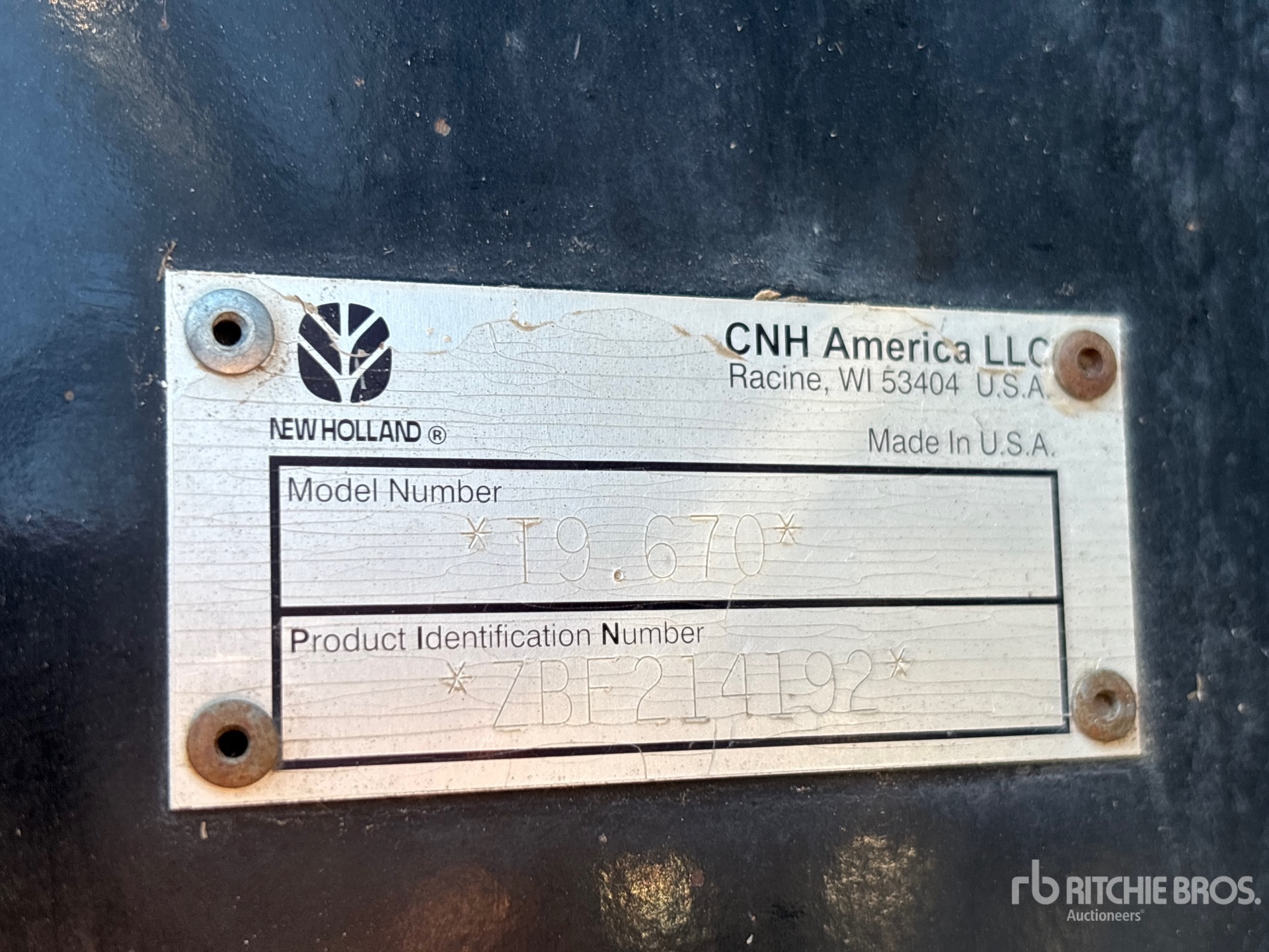 2011 New Holland T9.670