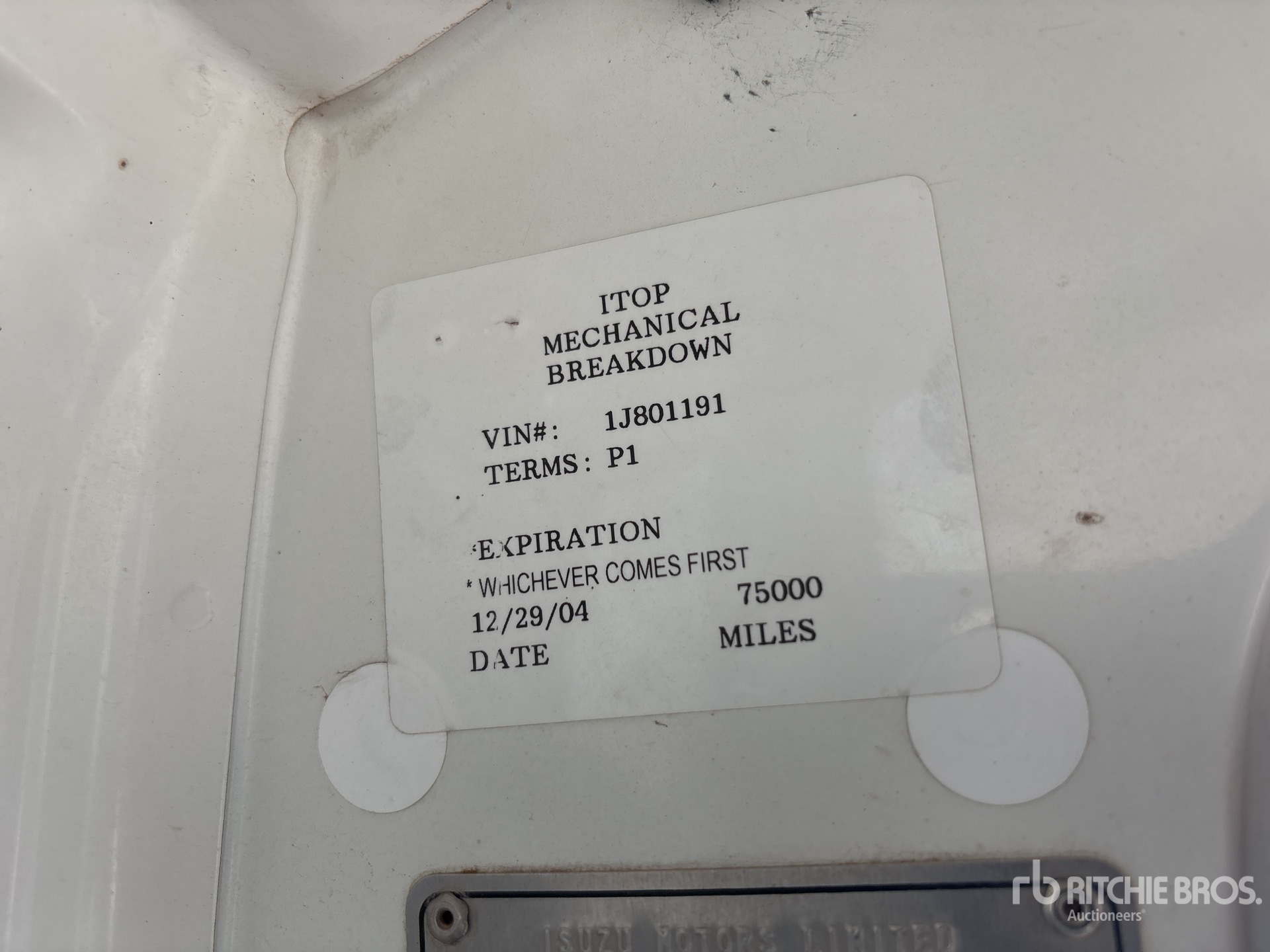 2001 Isuzu NPR HD