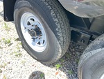 Trailer Chassis with Left Front Tire