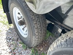 Trailer Chassis with Right Rear Tire